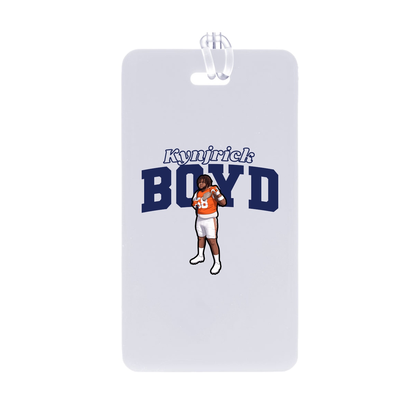 Bag Tag — Name Arch in Classic