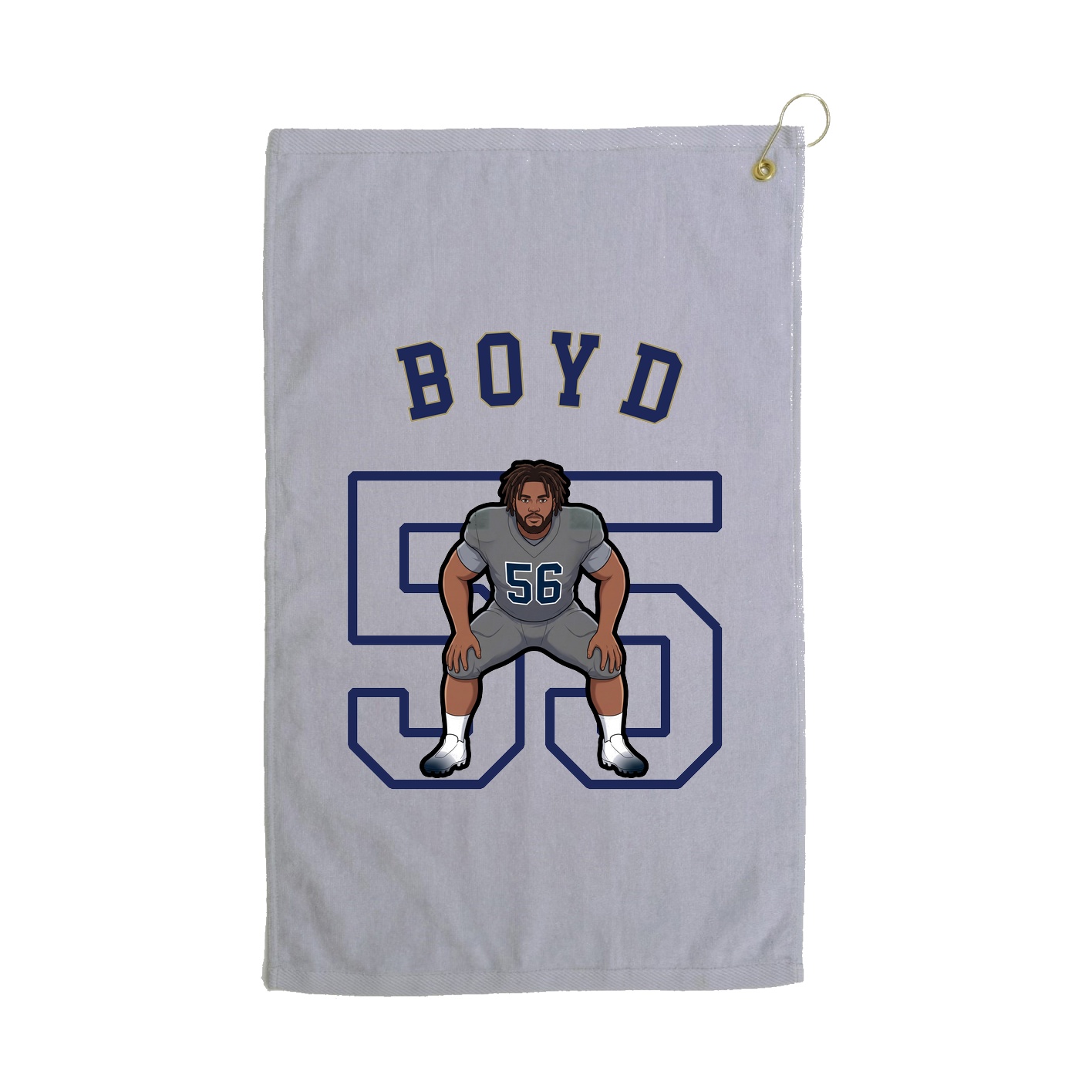 Golf Towel — Shirsey Arch in Grey