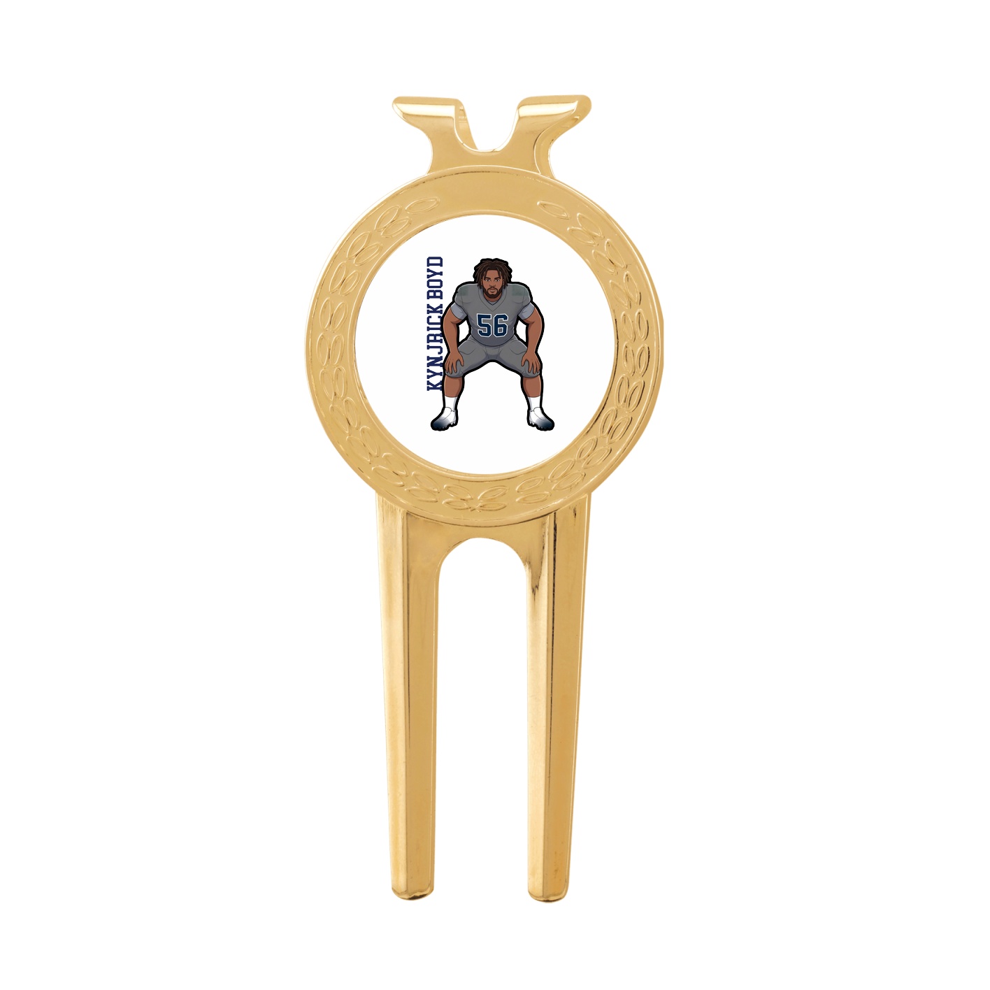 Divot Tool with Ball Marker — Name Vertical in Classic