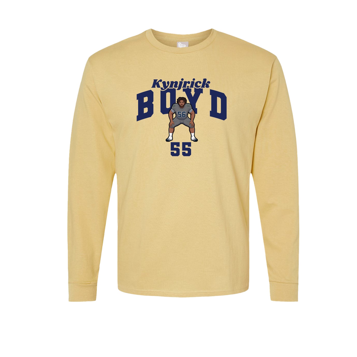Long Sleeve Tee — Signature Arch in Vegas Gold