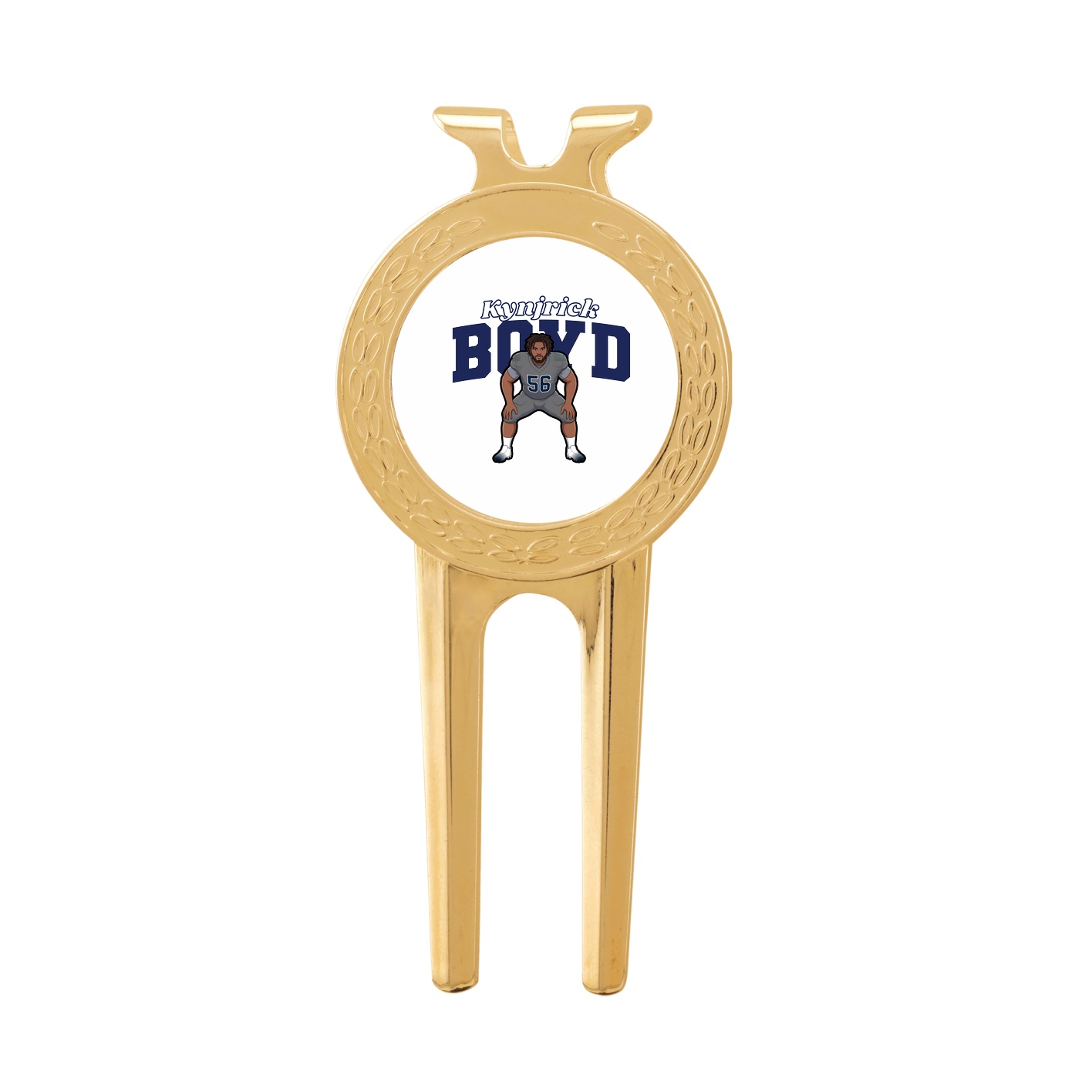 Divot Tool with Ball Marker — Name Arch in Classic