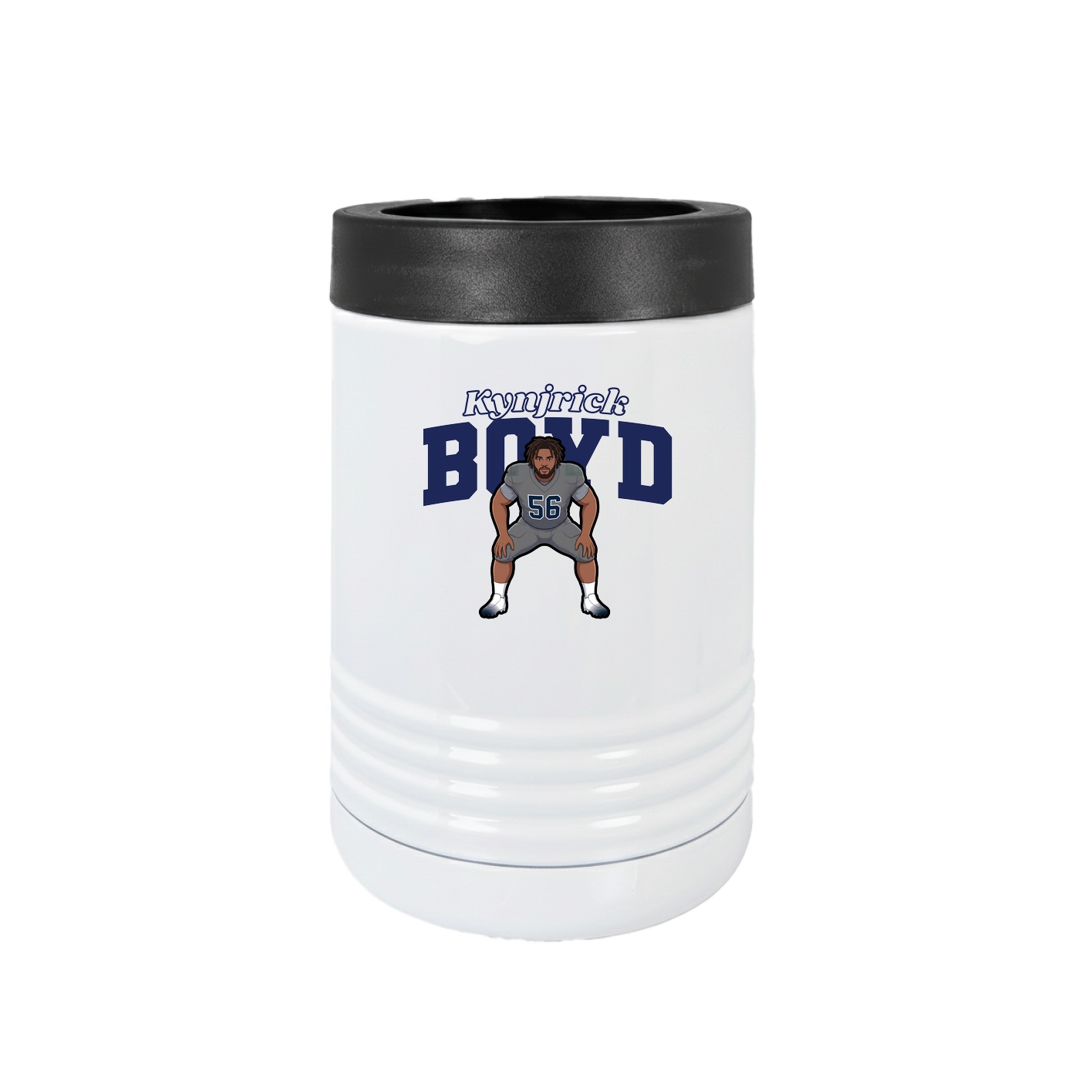 Beverage Holder — Name Arch in White