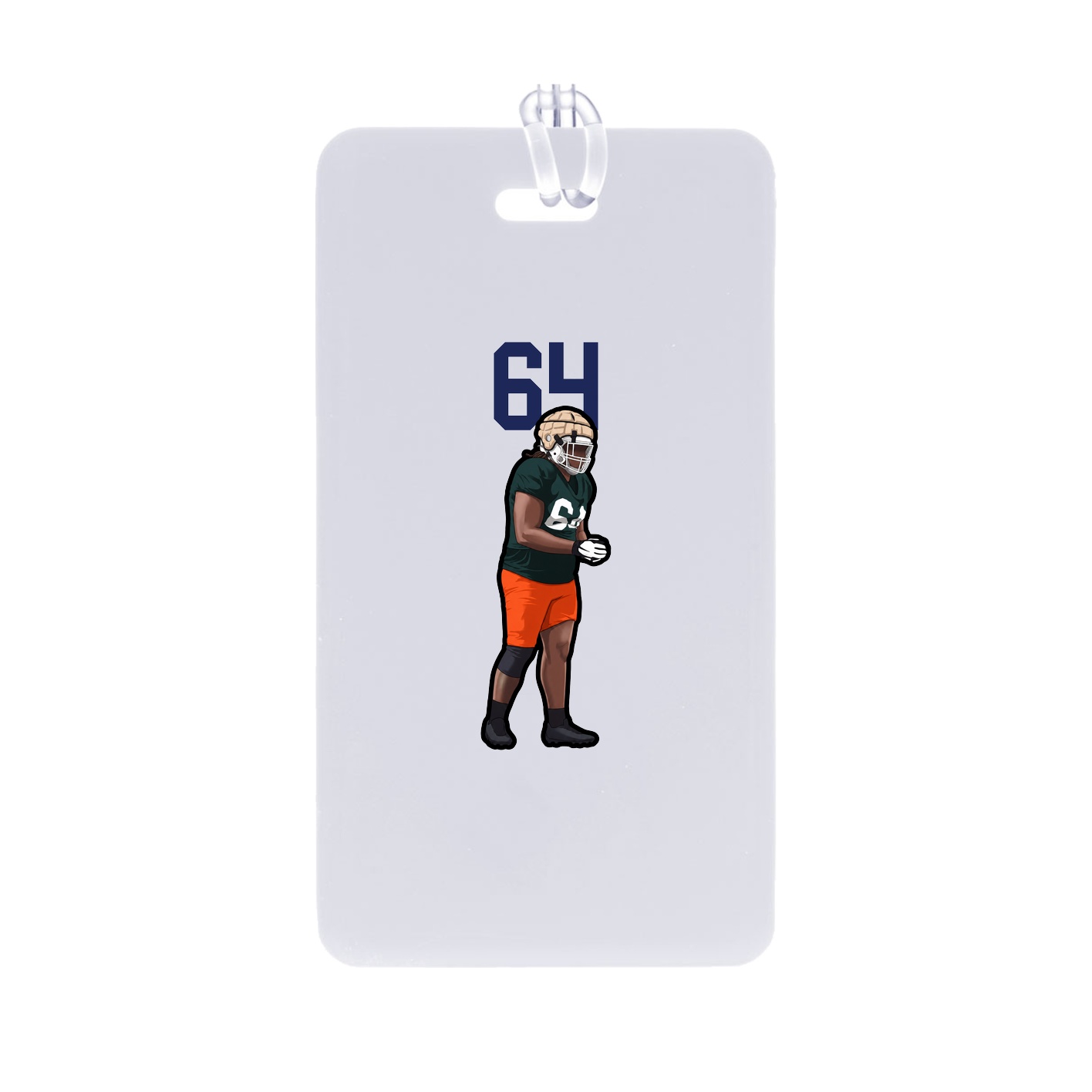 Bag Tag — Number Top in Classic
