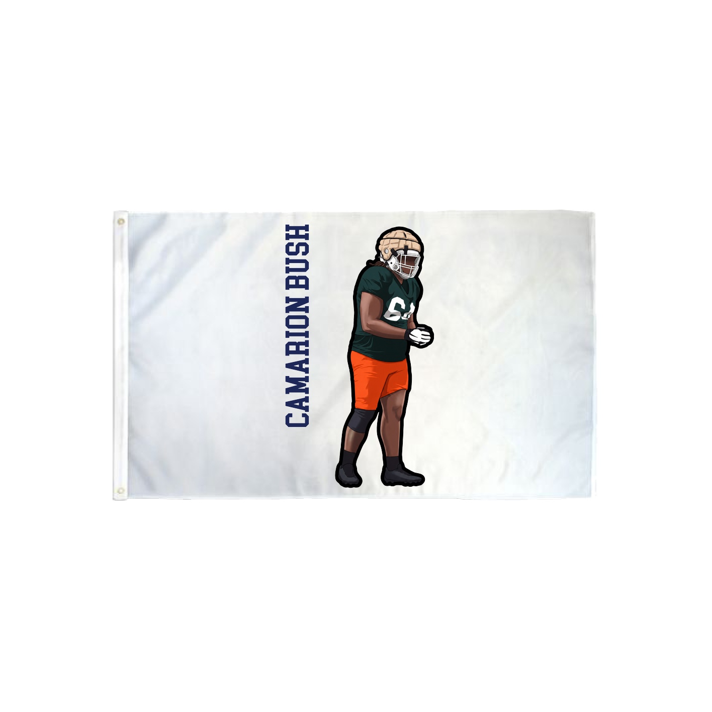 3x5 Flag — Name Vertical in Classic