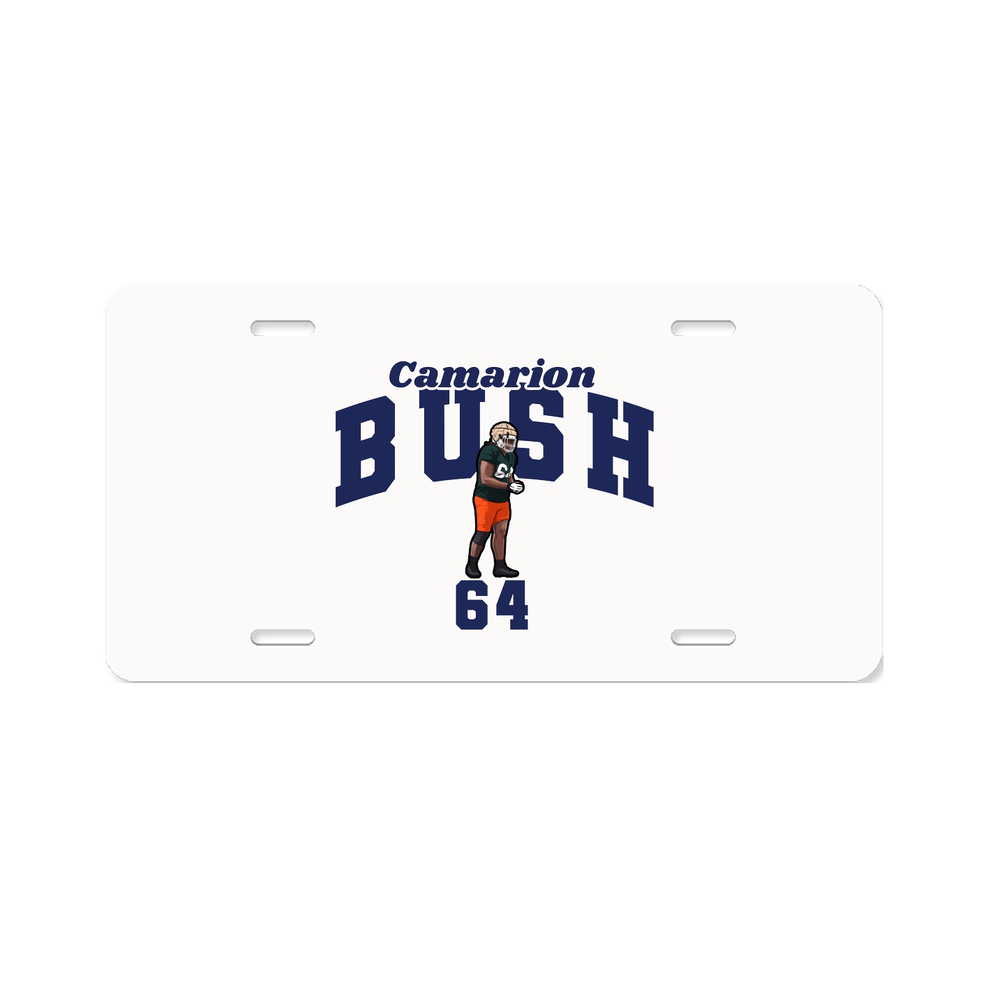 License Plate — Signature Arch in Classic