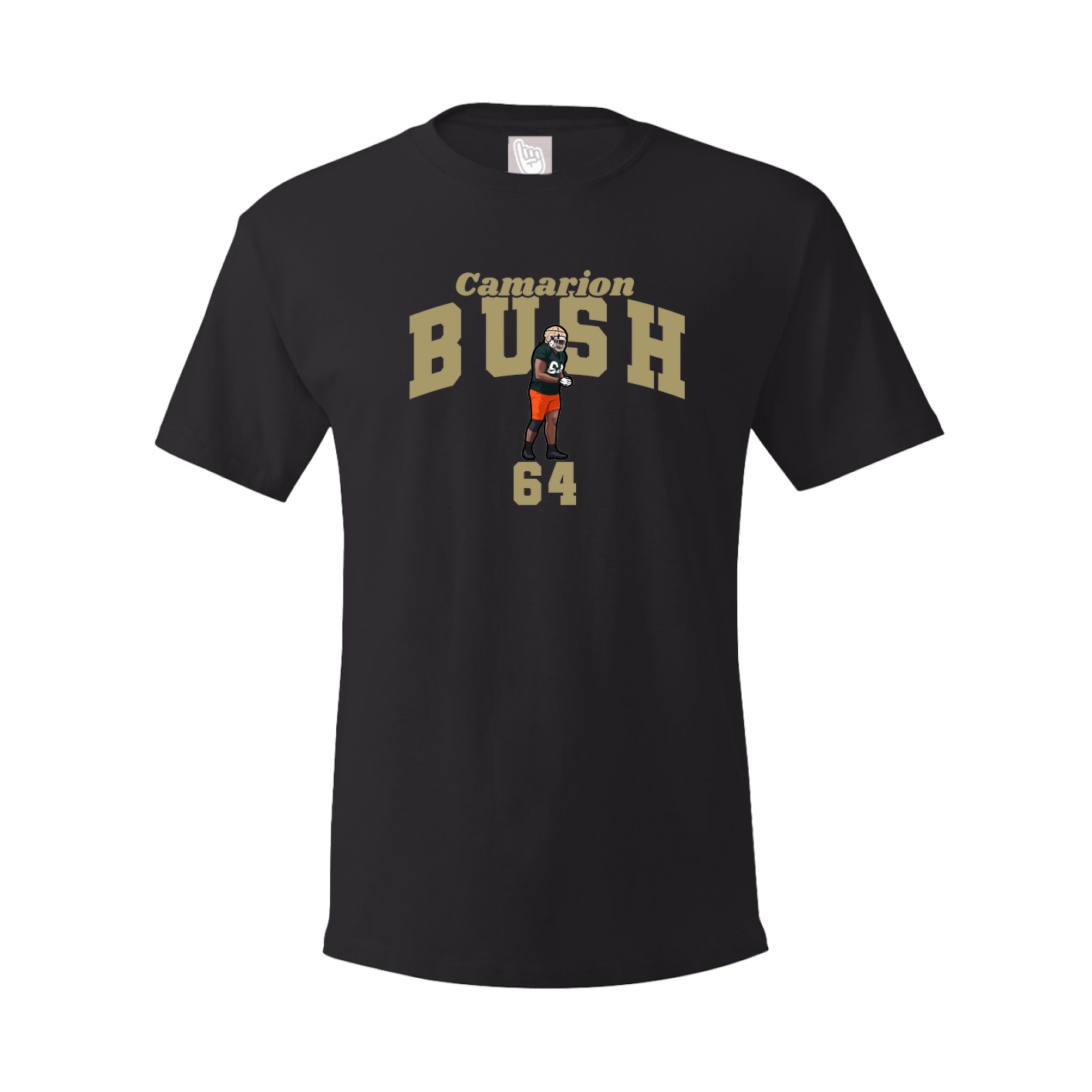 Youth Tee — Signature Arch in Black
