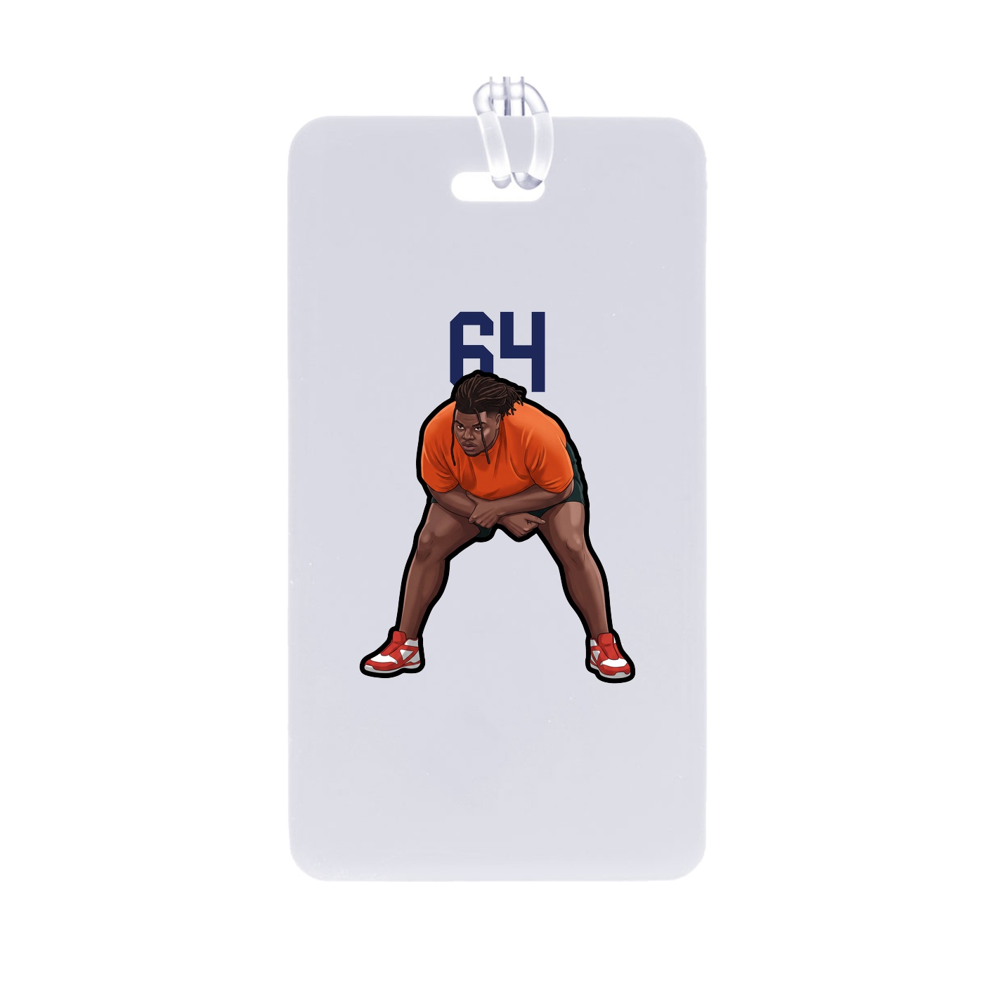 Bag Tag — Number Top in Classic