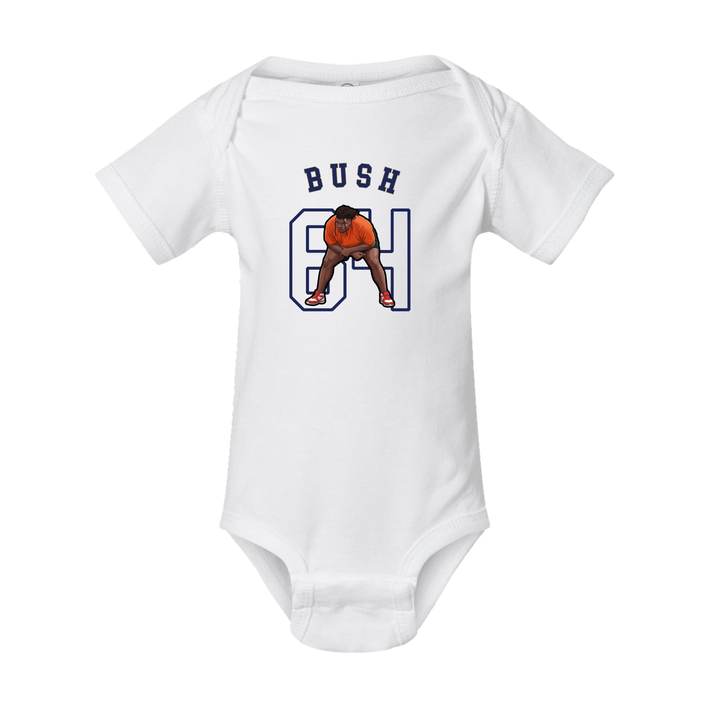 Baby Onesie — Shirsey Arch in White