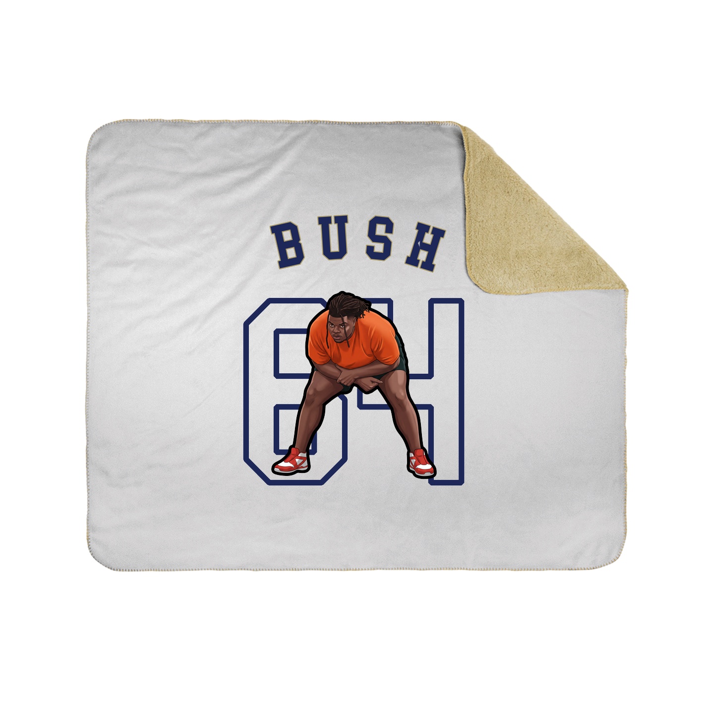 Throw Blanket — Shirsey Arch in White