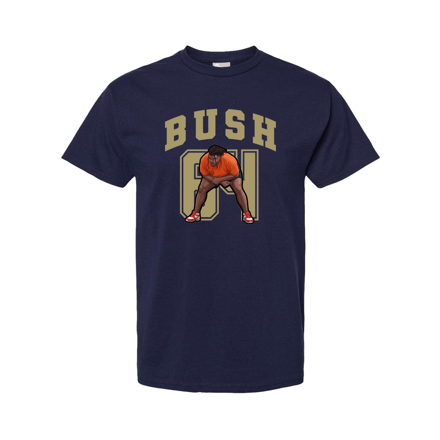 Tee — Number in Navy