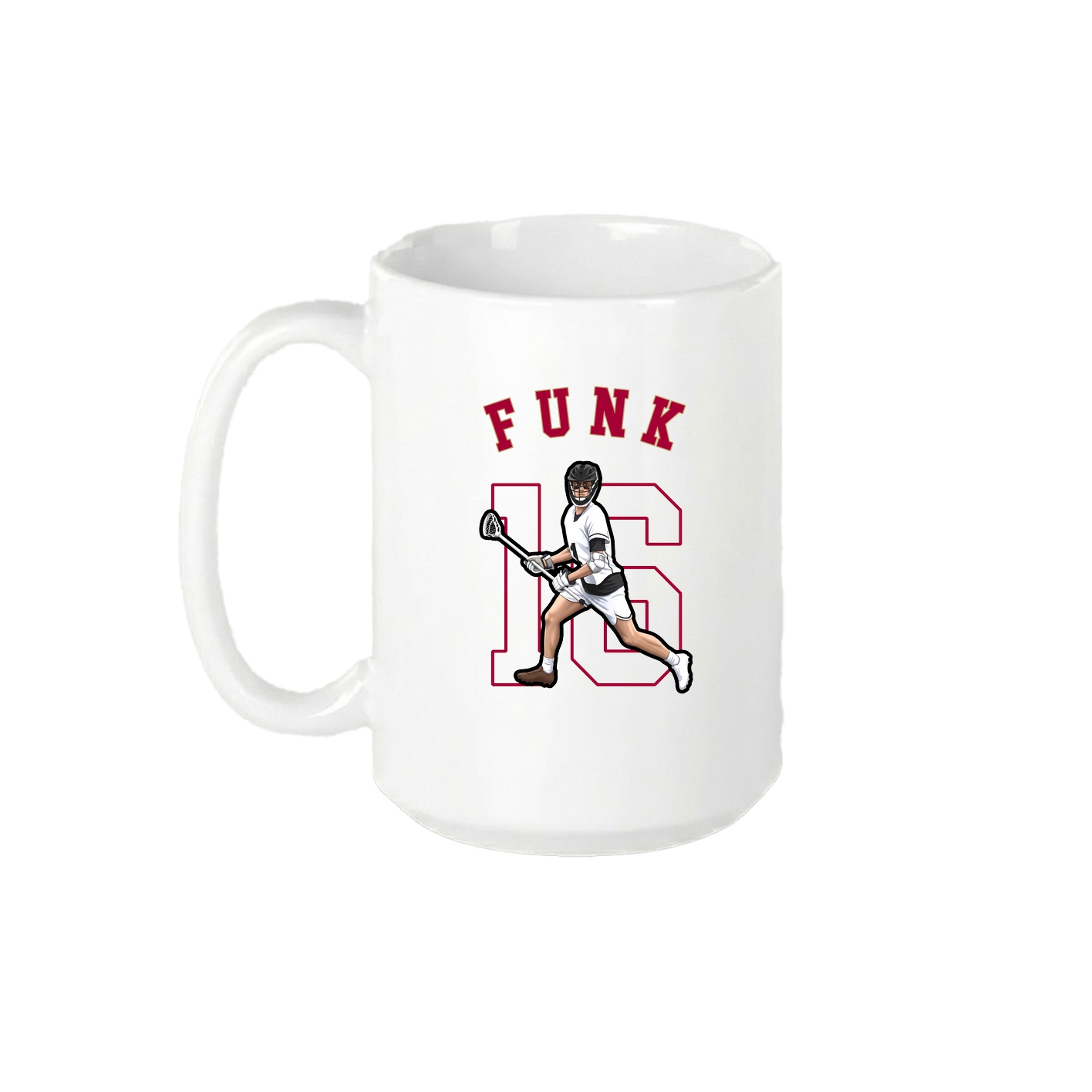 15oz Coffee Mug — Shirsey Arch in White