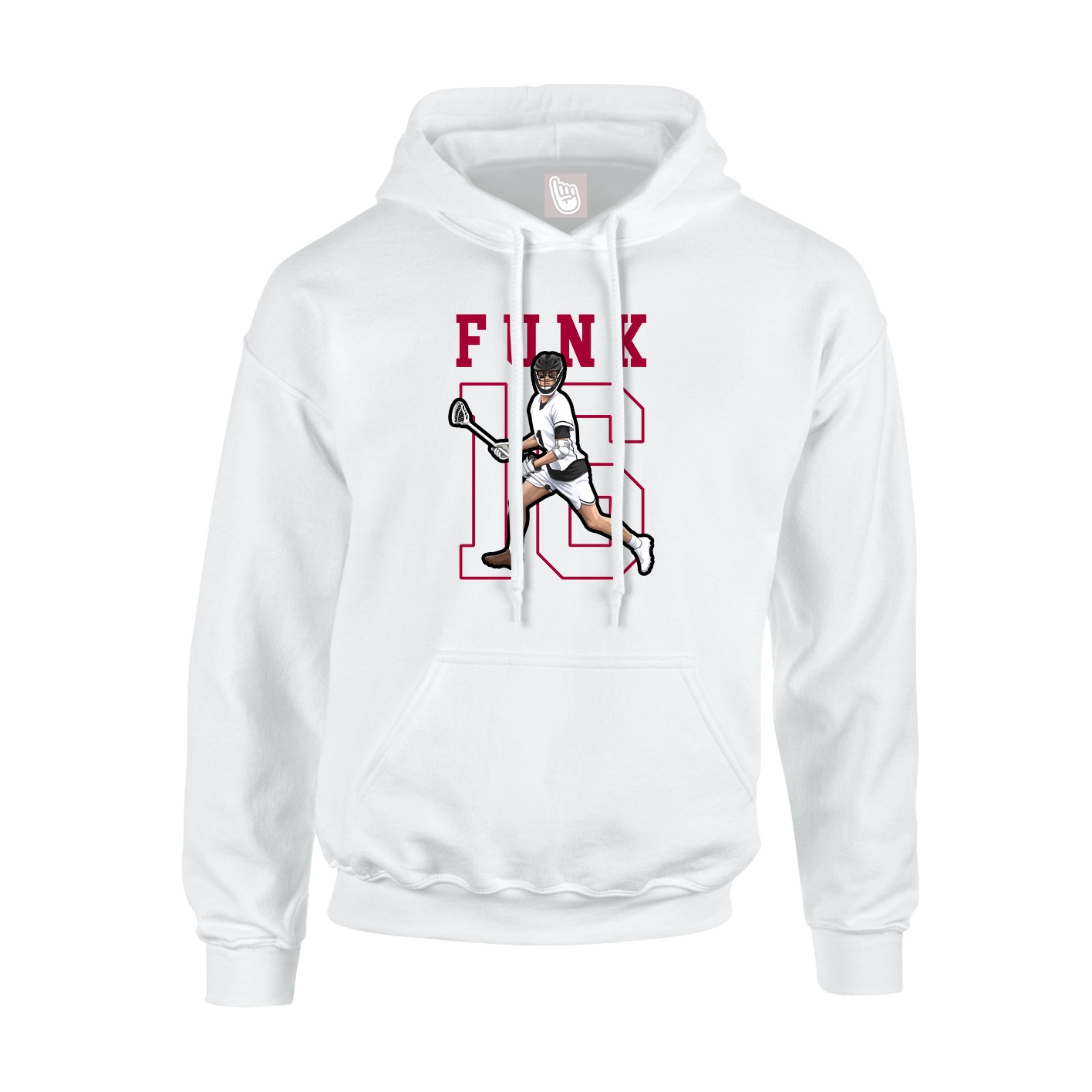 Hoodie — Shirsey in White