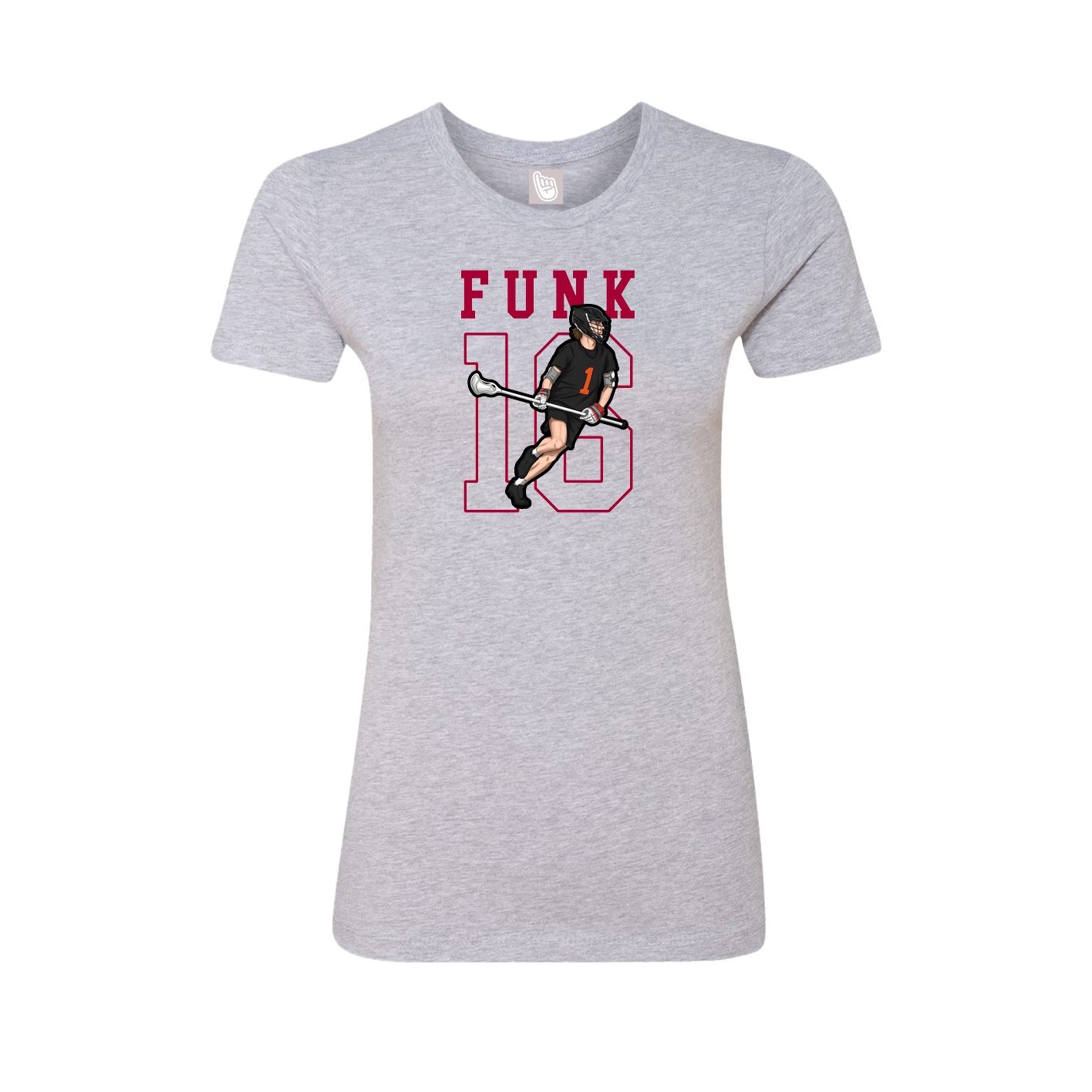 Fitted Women's Tee — Shirsey in Grey