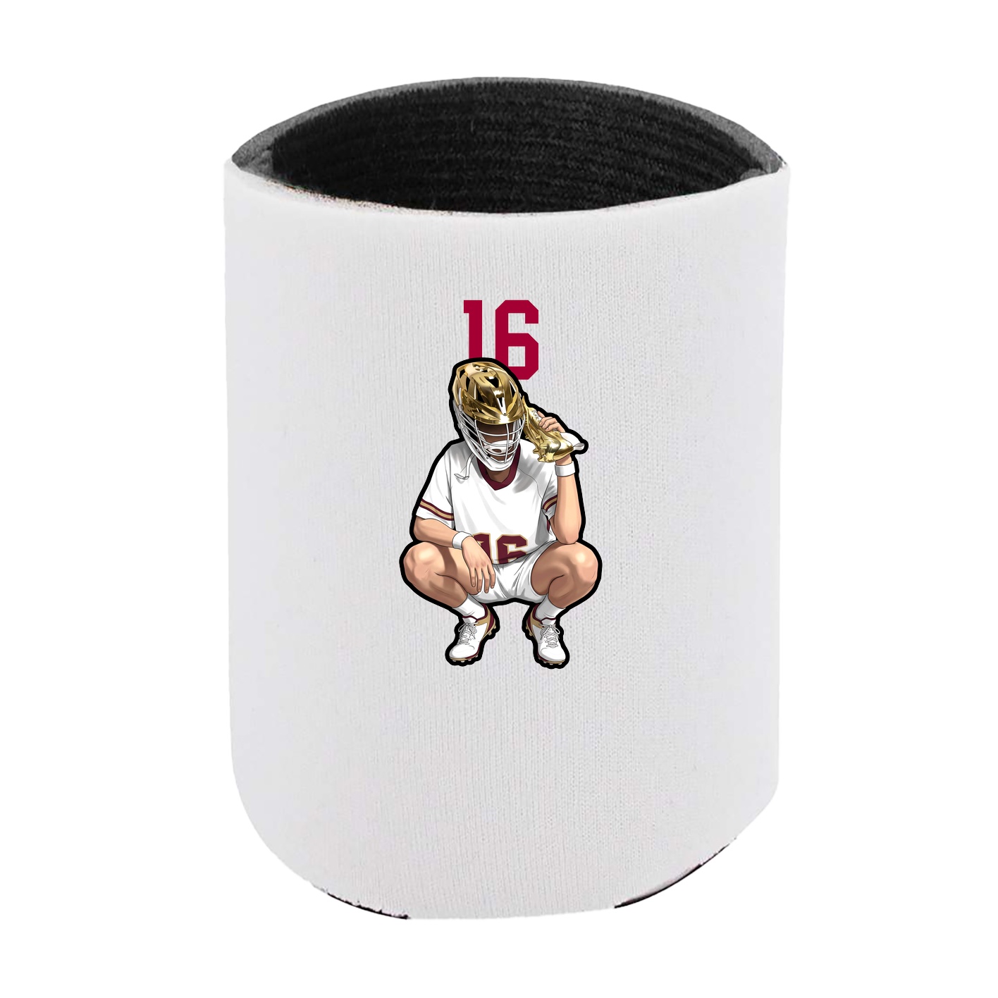 Can Holder — Number Top in White