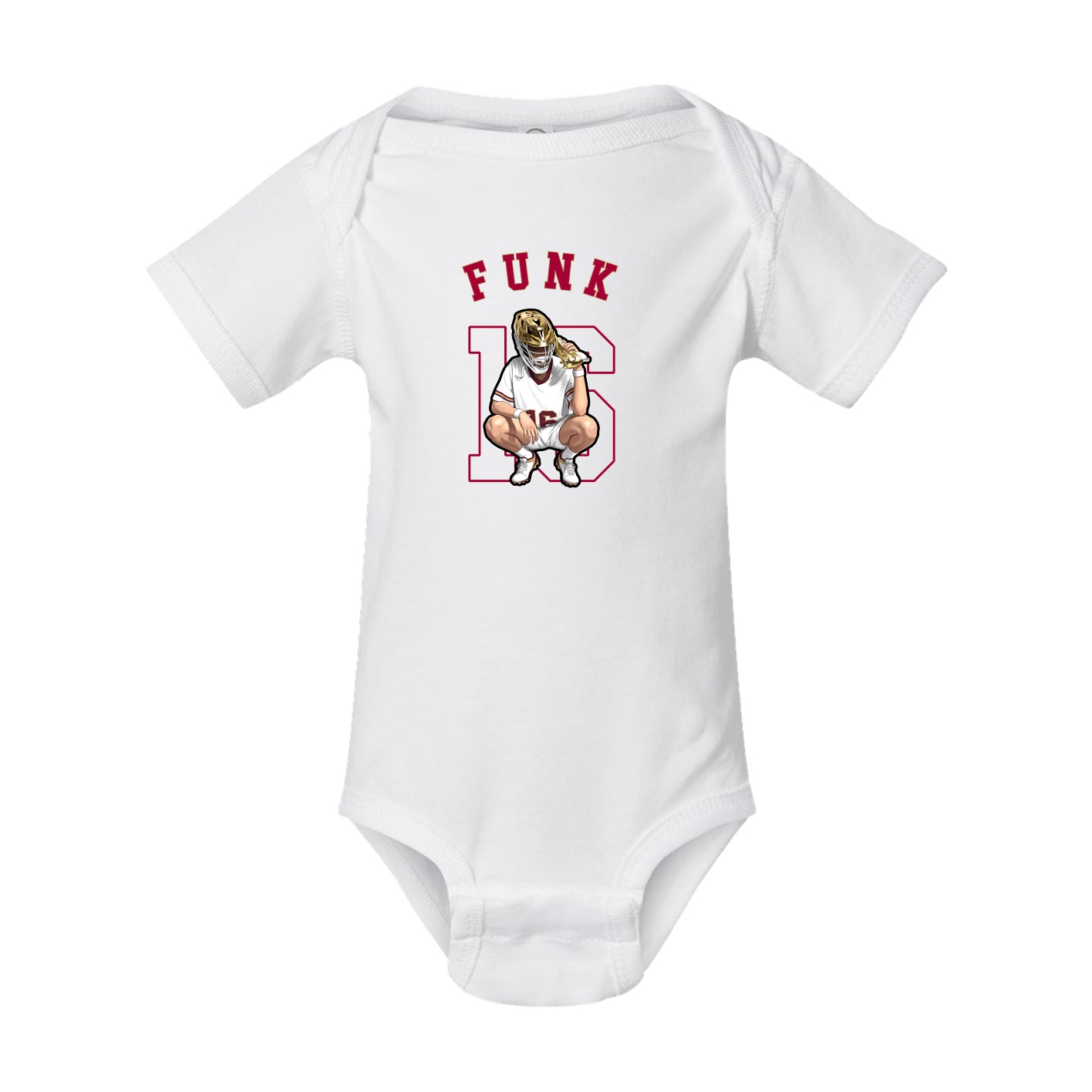 Baby Onesie — Shirsey Arch in White