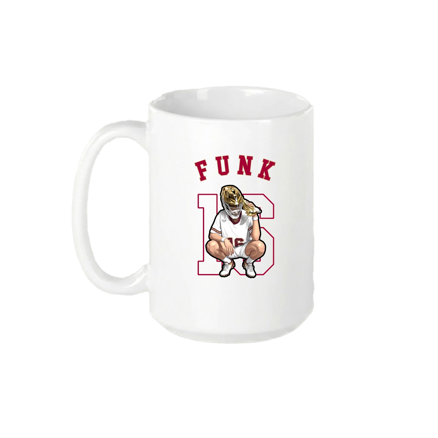 15oz Coffee Mug — Shirsey Arch in White
