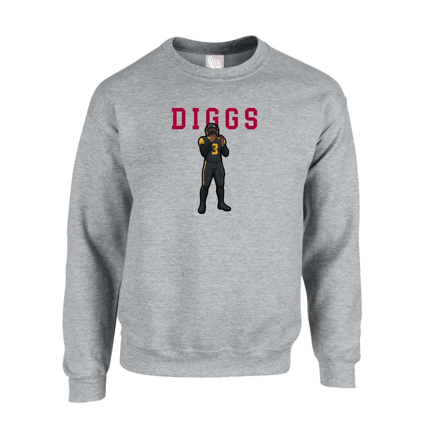 Fleece Crew — Shirsey in Grey