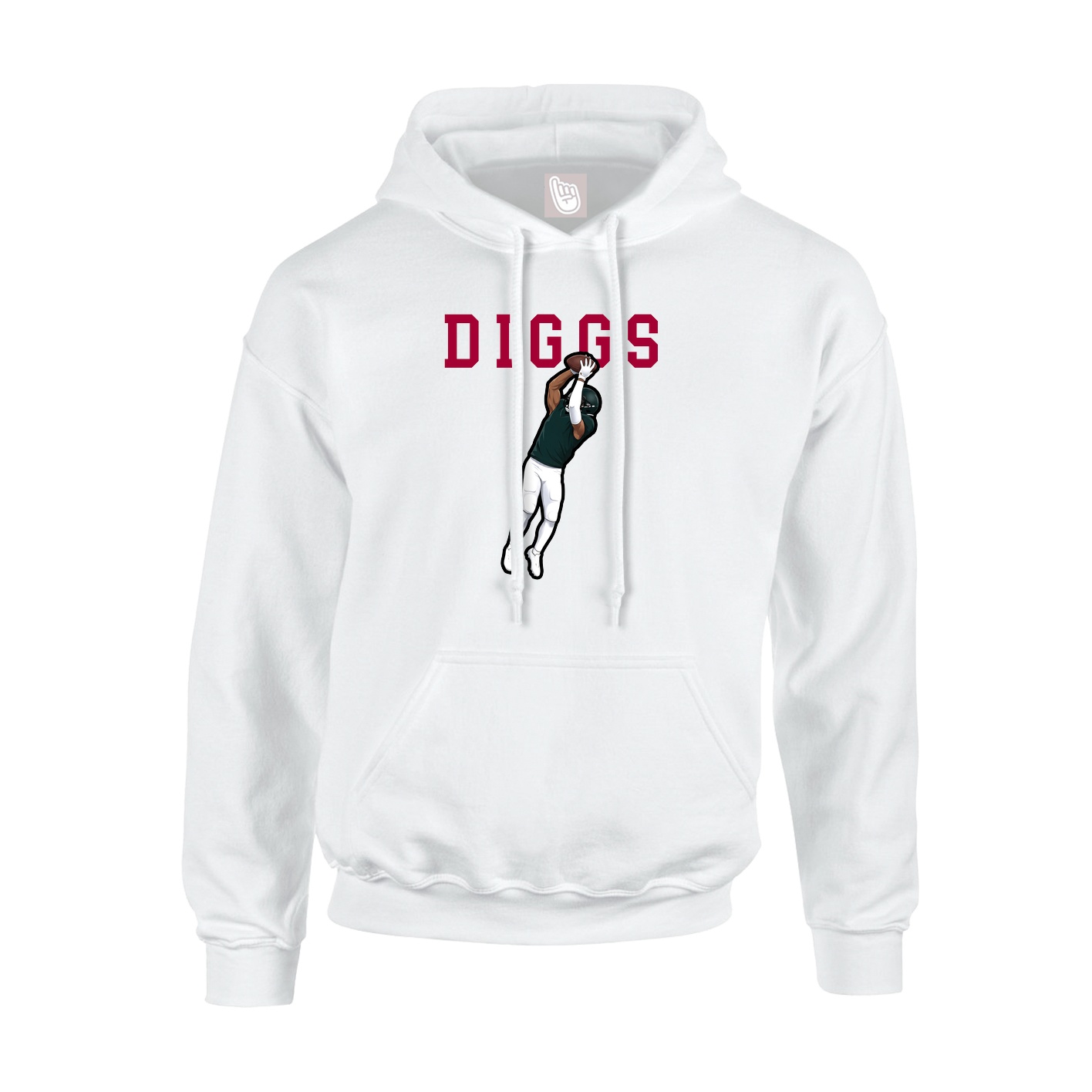 Hoodie — Shirsey in White
