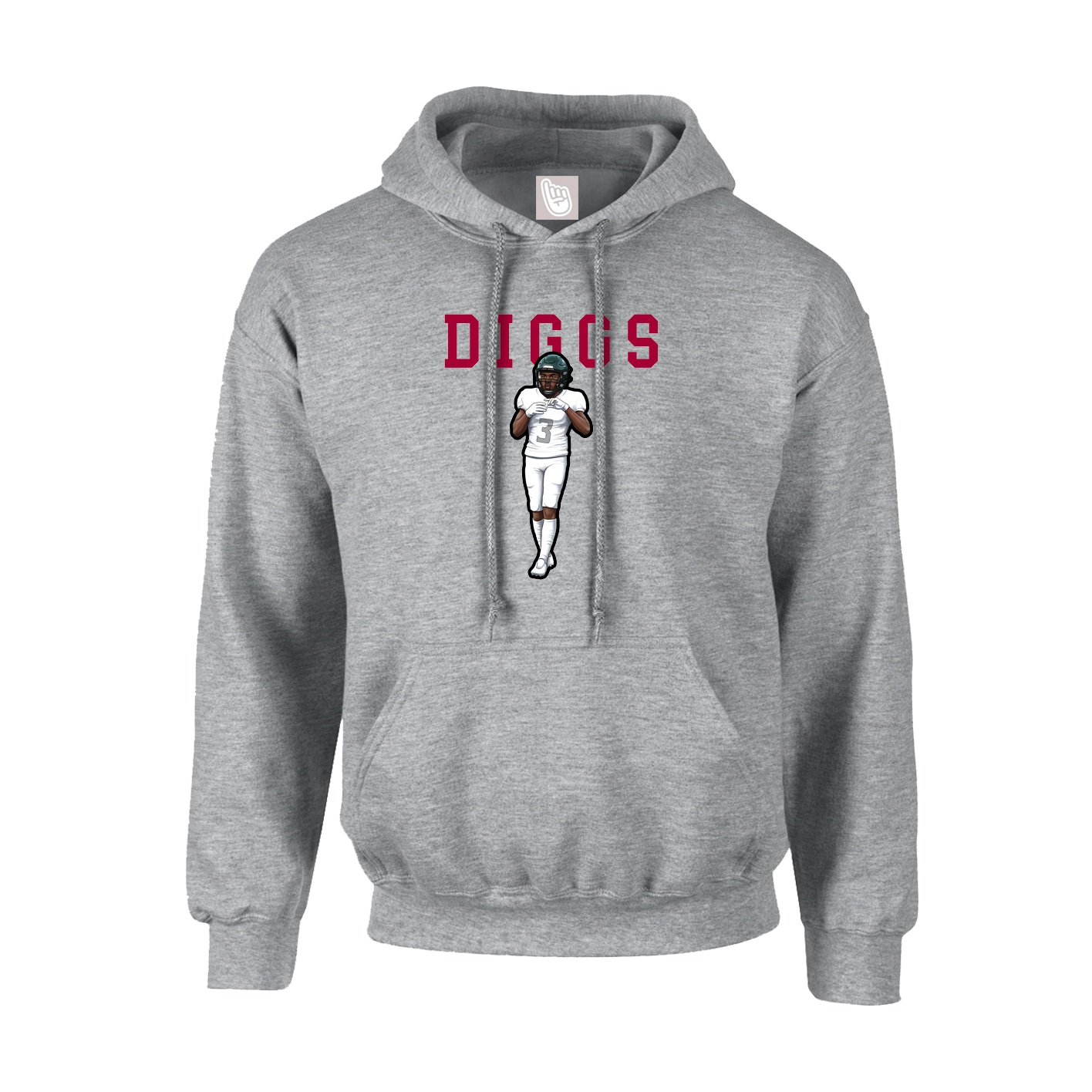 Hoodie — Shirsey in Grey