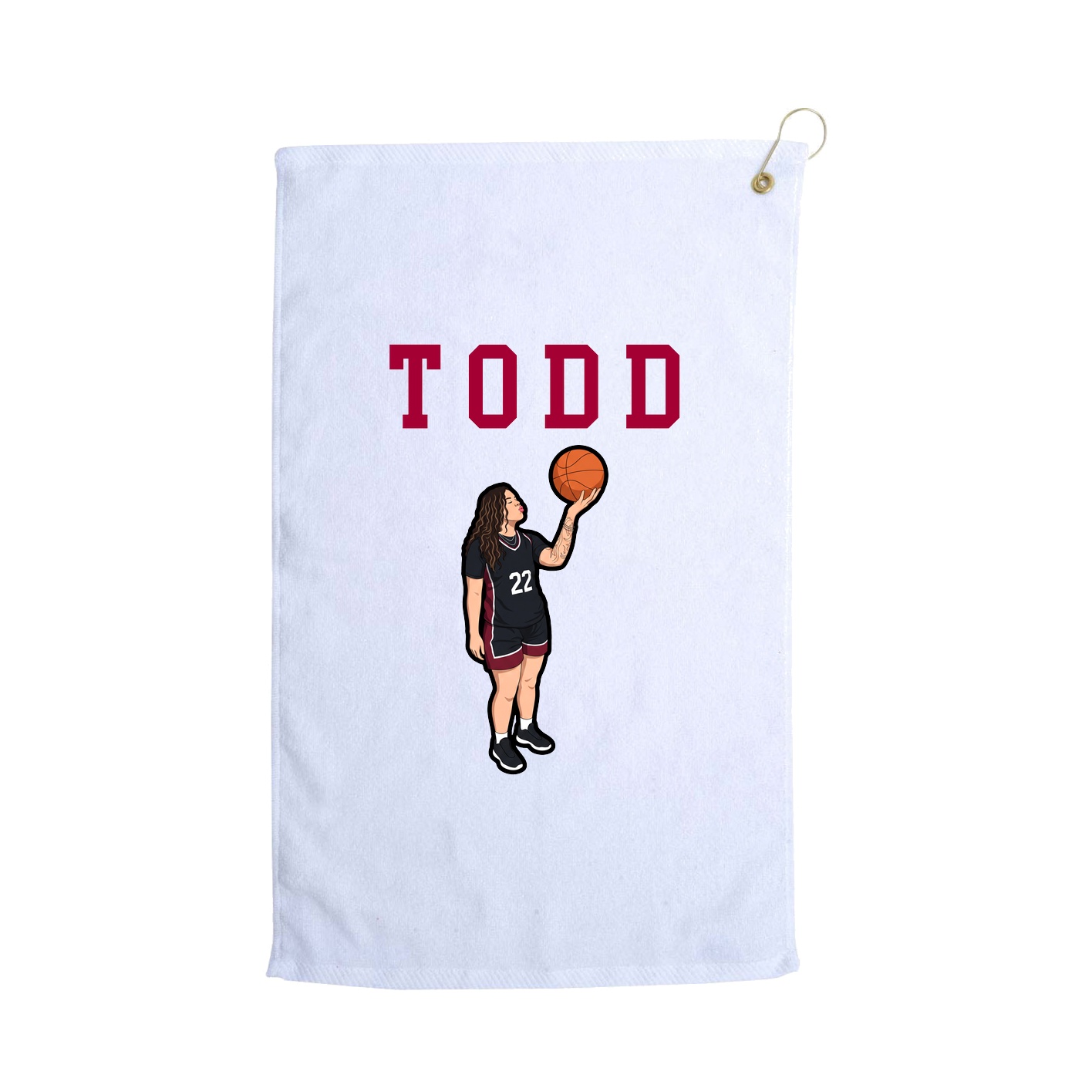 Golf Towel — Shirsey in White