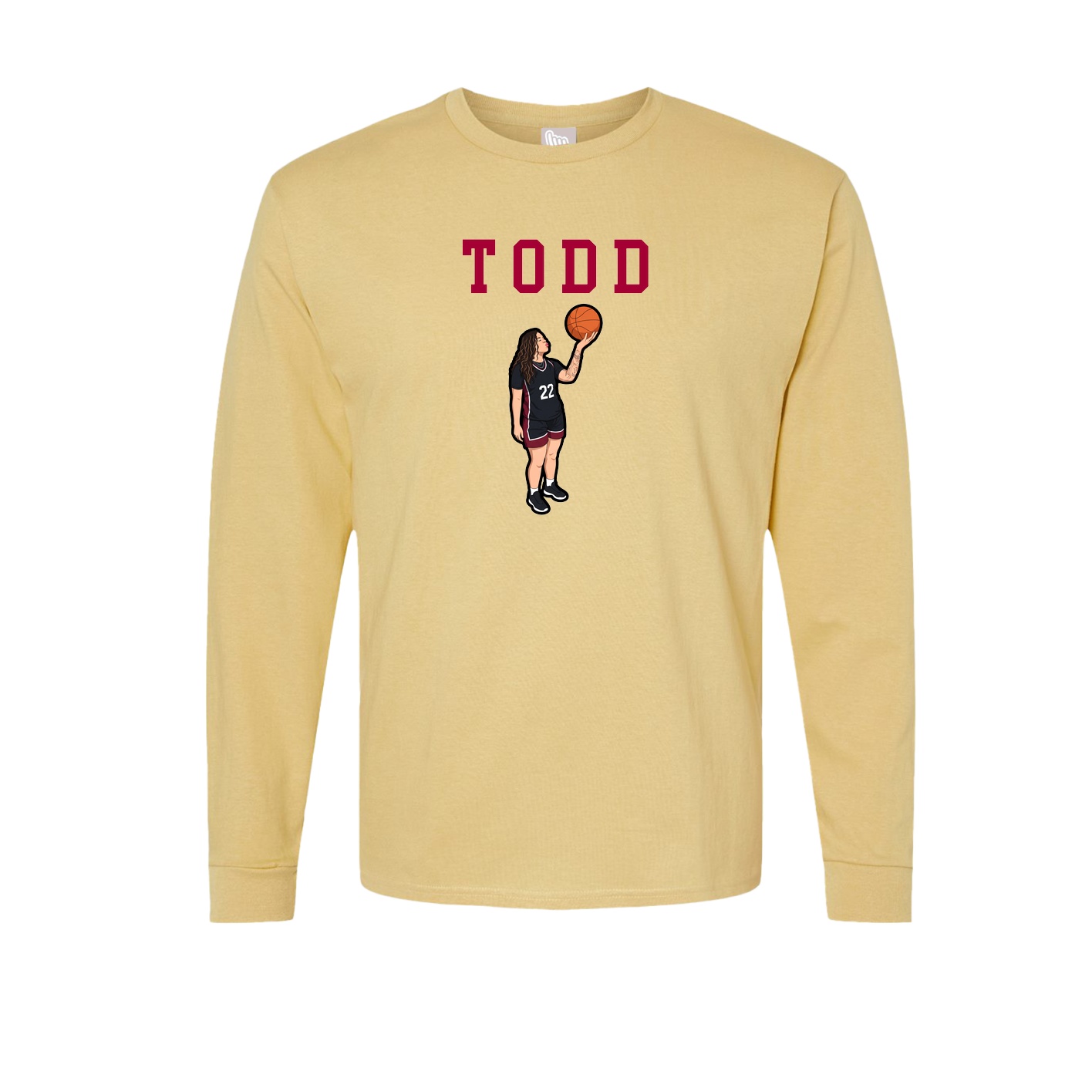 Long Sleeve Tee — Shirsey in Vegas Gold