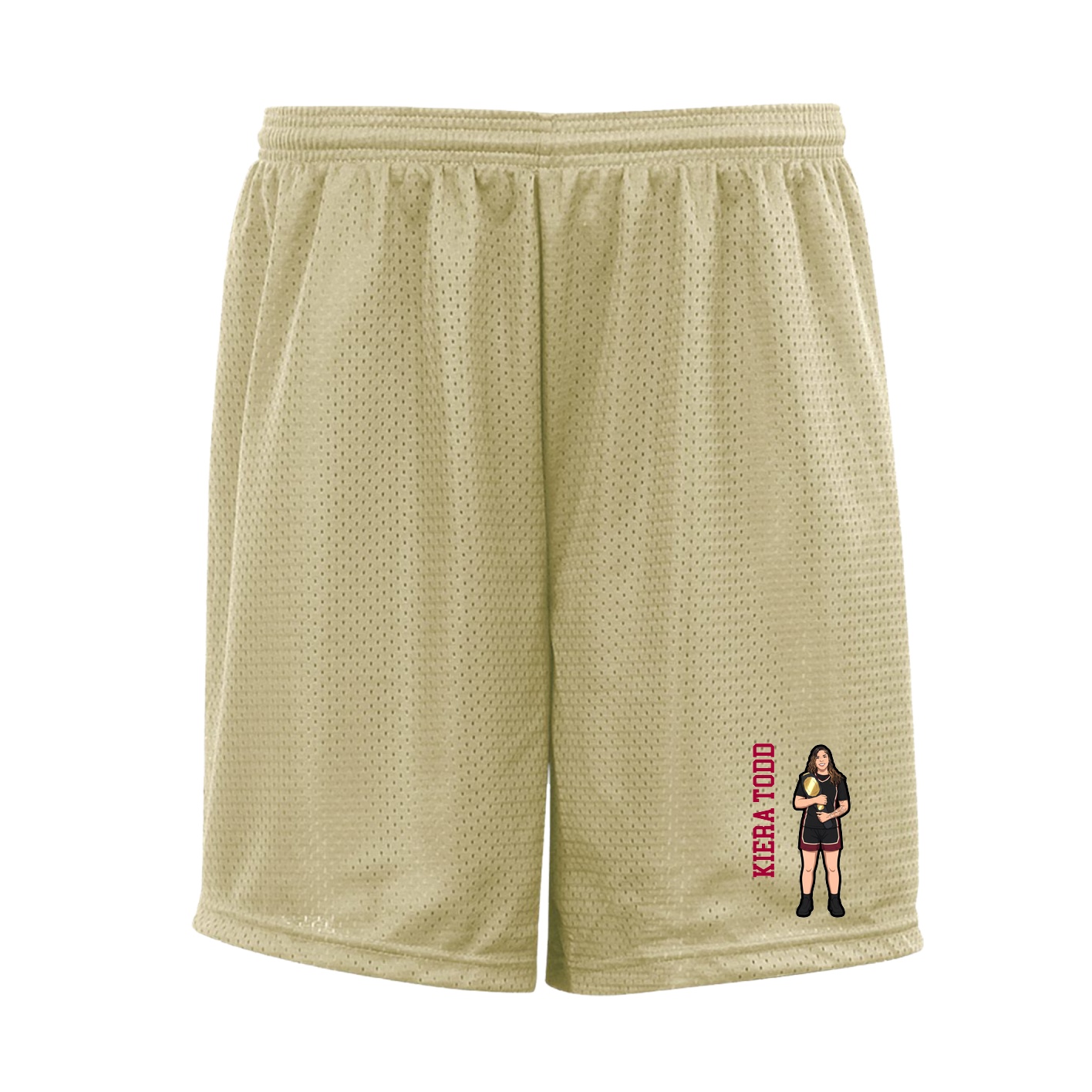 Shorts — Name Vertical in Vegas Gold