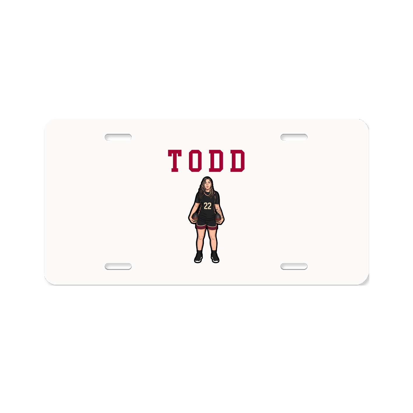 License Plate — Shirsey in Classic