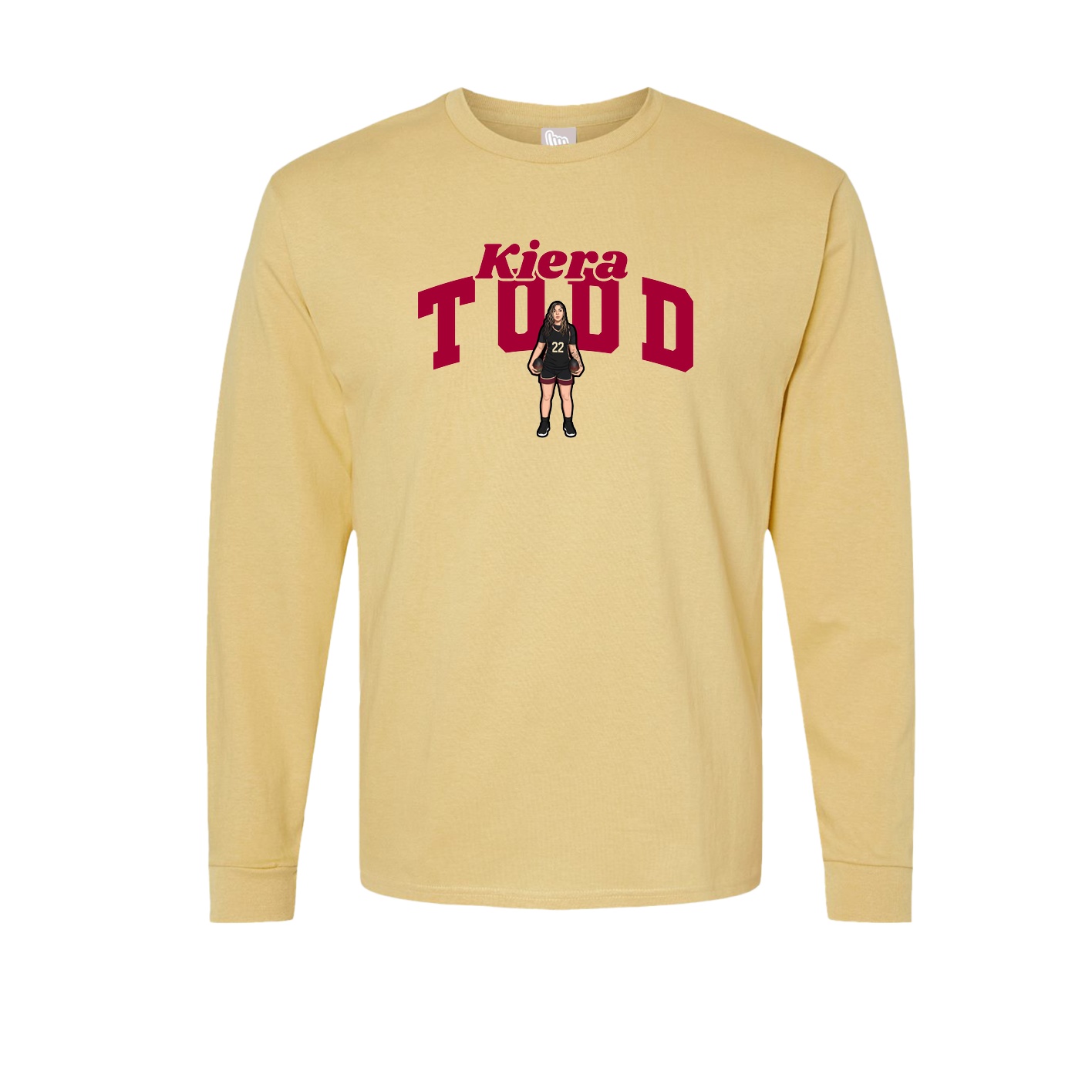 Long Sleeve Tee — Signature Arch in Vegas Gold