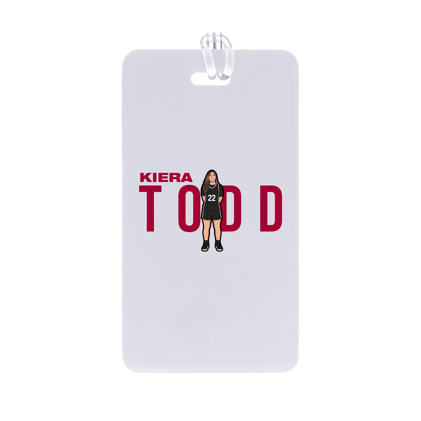 Bag Tag — Player Name in Classic