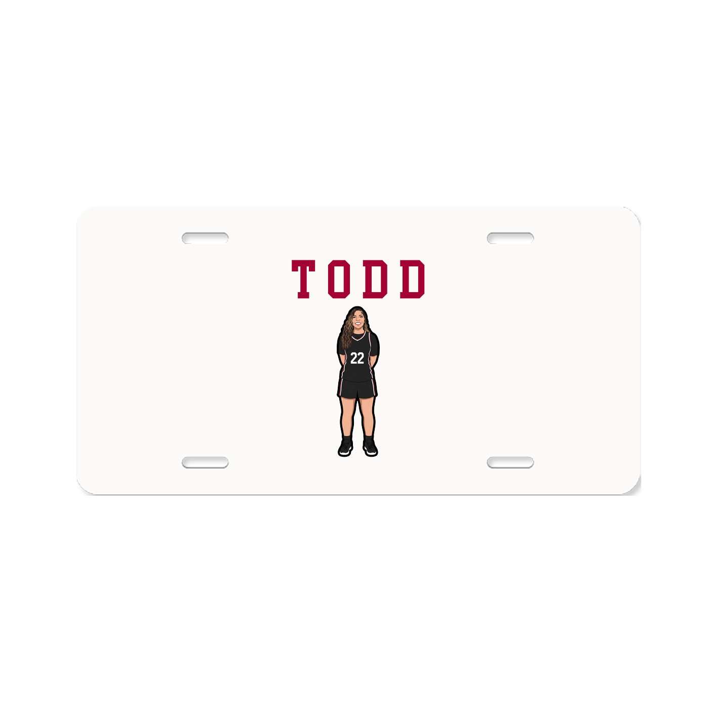 License Plate — Shirsey in Classic