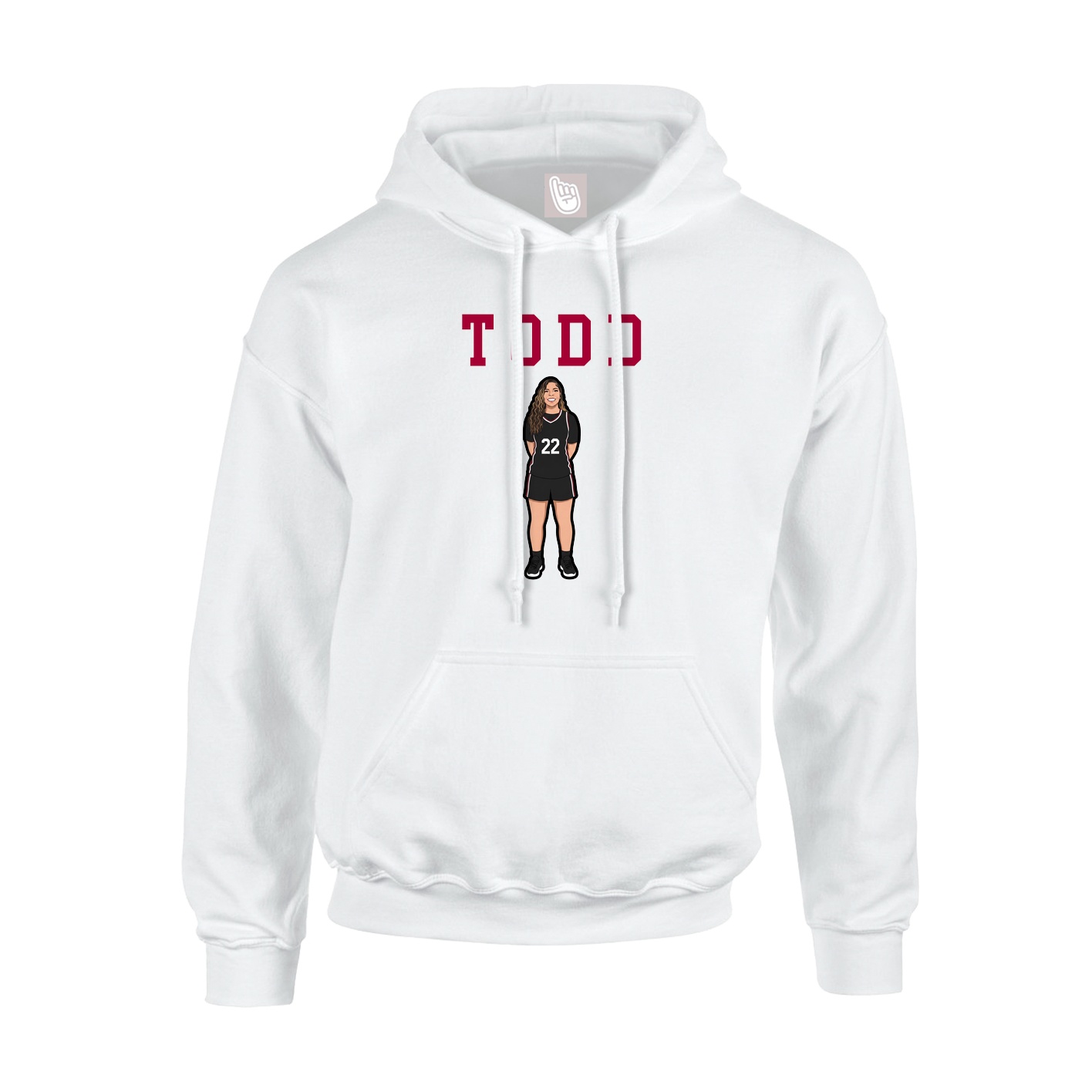 Youth Hoodie — Shirsey in White