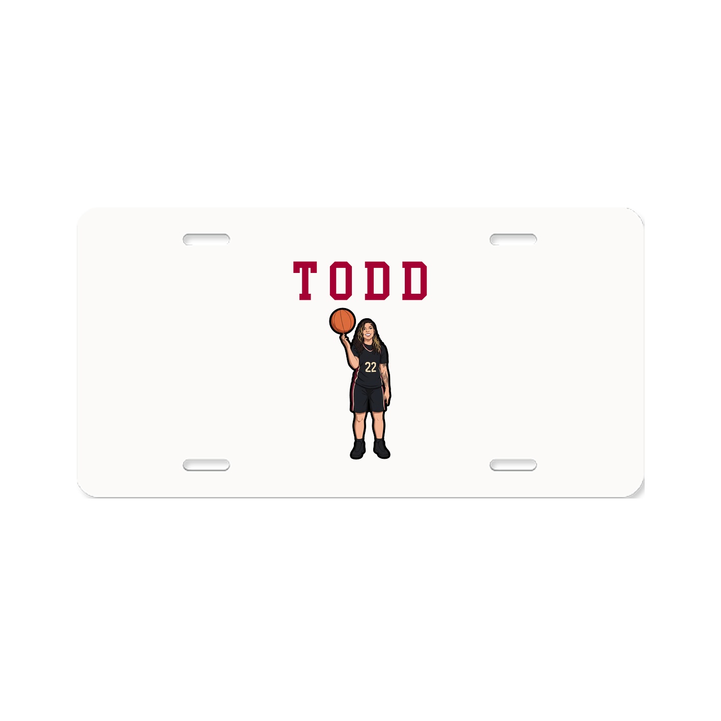 License Plate — Shirsey in Classic
