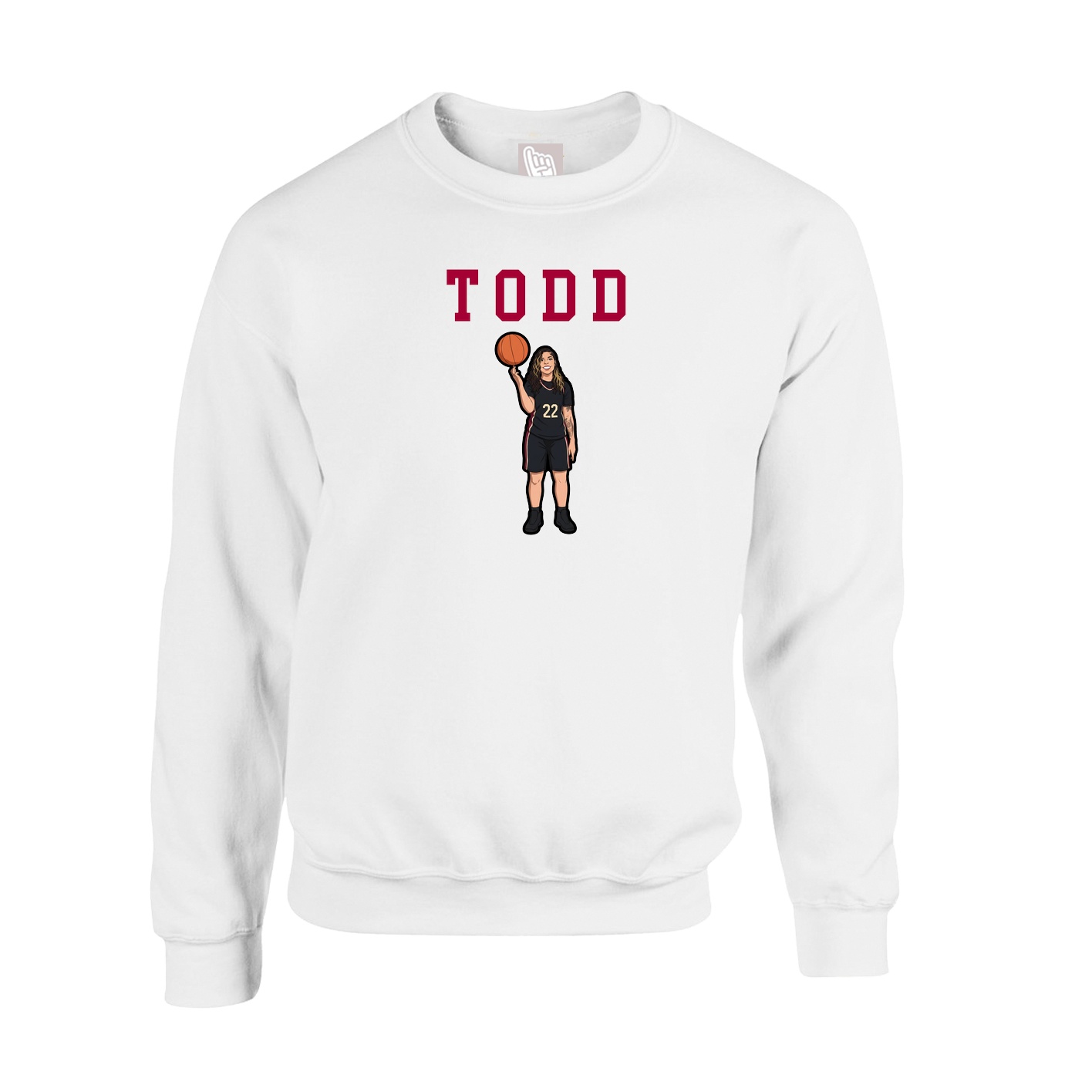 Fleece Crew — Shirsey in White