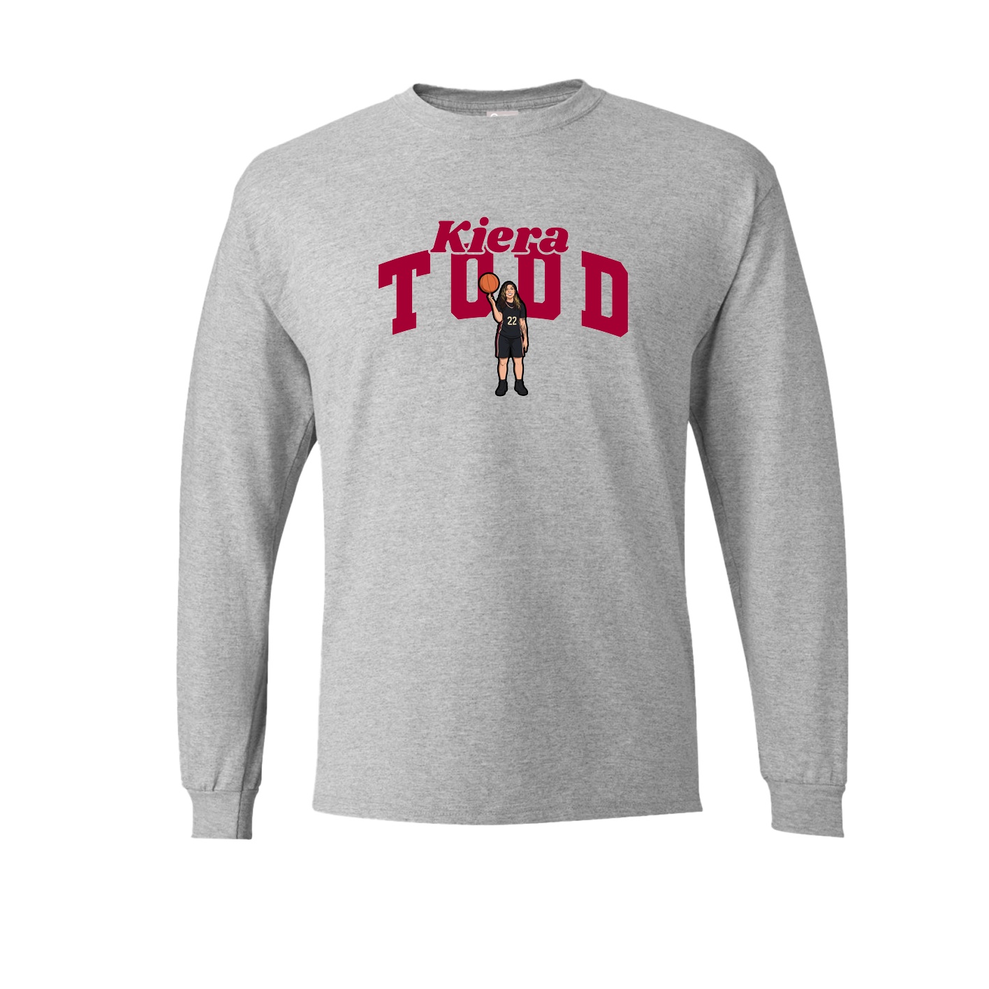 Long Sleeve Tee — Signature Arch in Grey