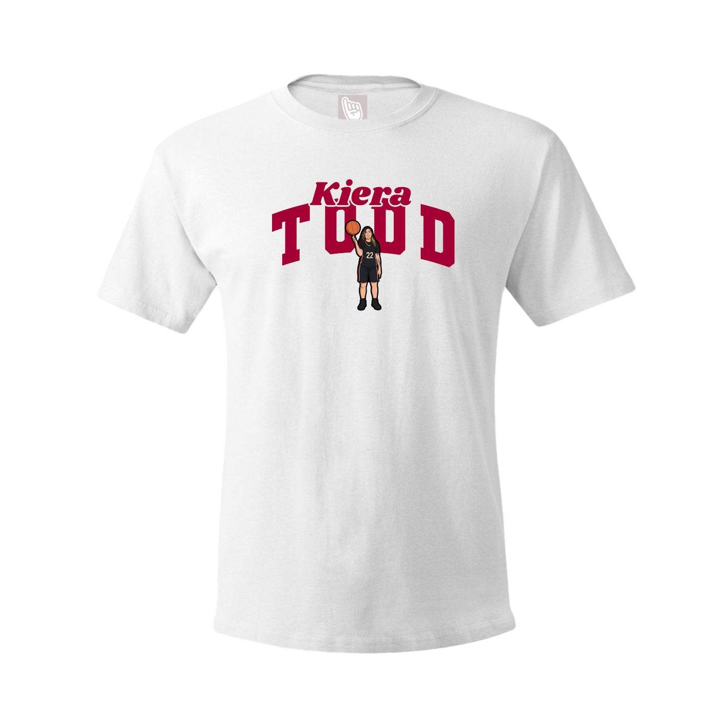 Youth Tee — Signature Arch in White