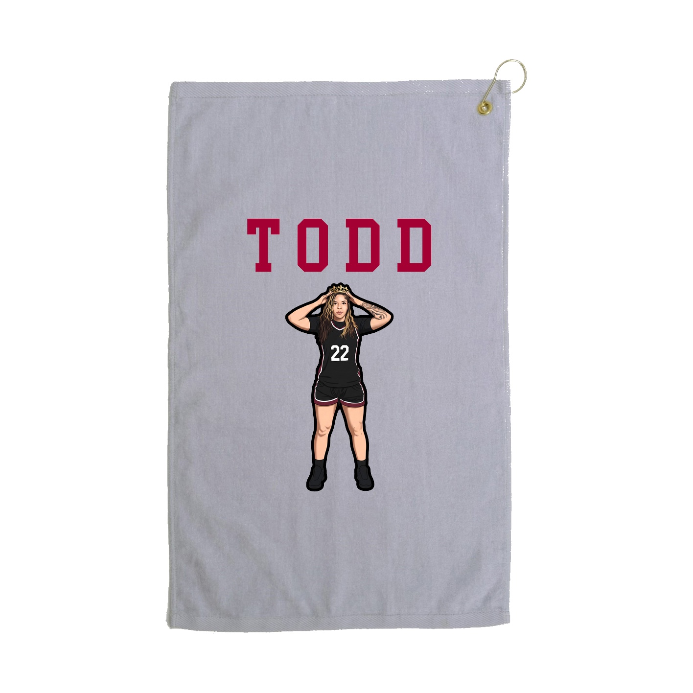 Golf Towel — Shirsey in Grey