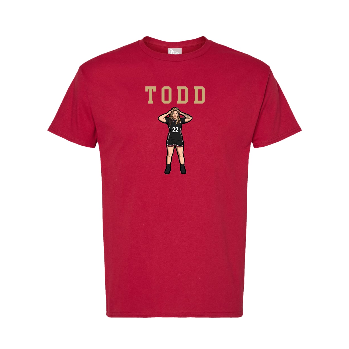 Tee — Shirsey in Crimson