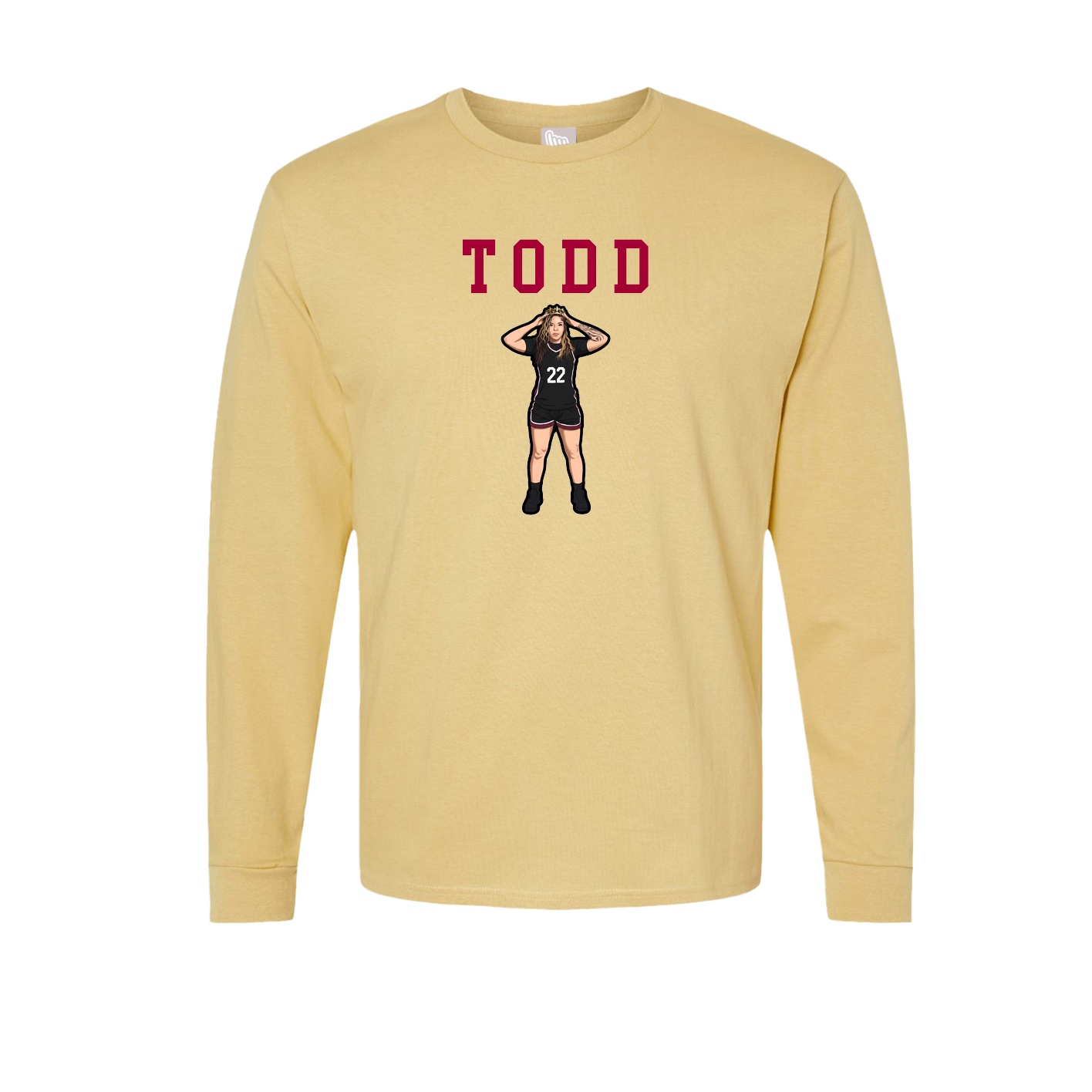 Long Sleeve Tee — Shirsey in Vegas Gold