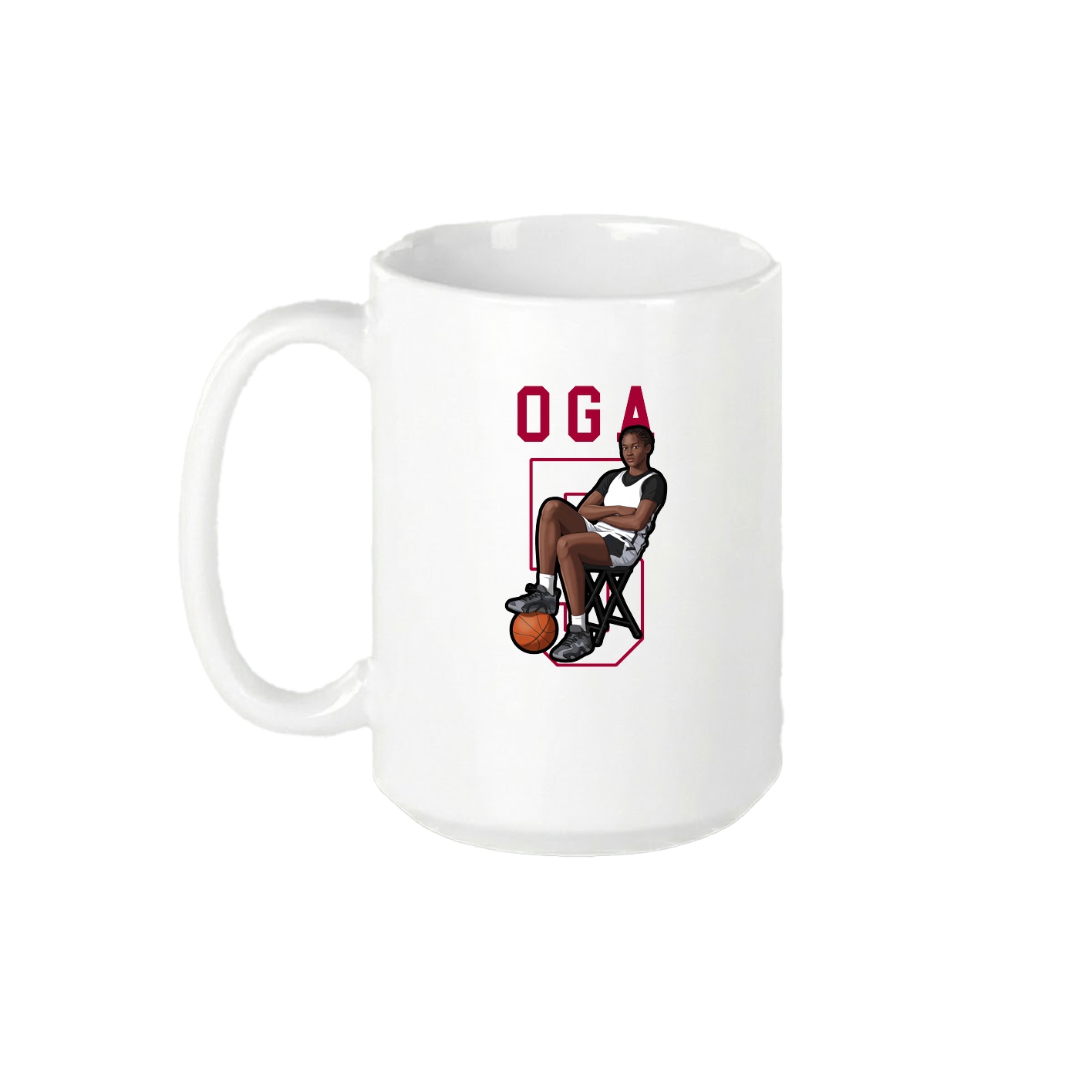 15oz Coffee Mug — Shirsey in White