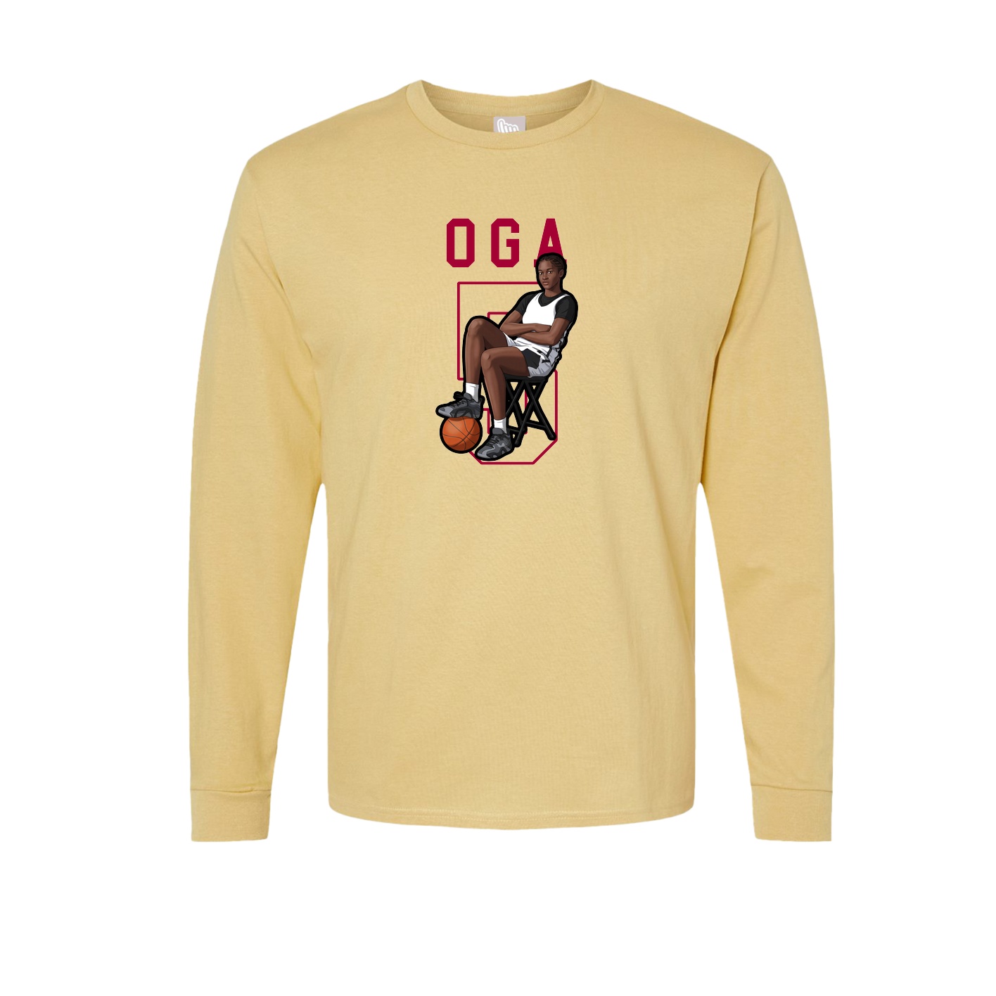Long Sleeve Tee — Shirsey in Vegas Gold