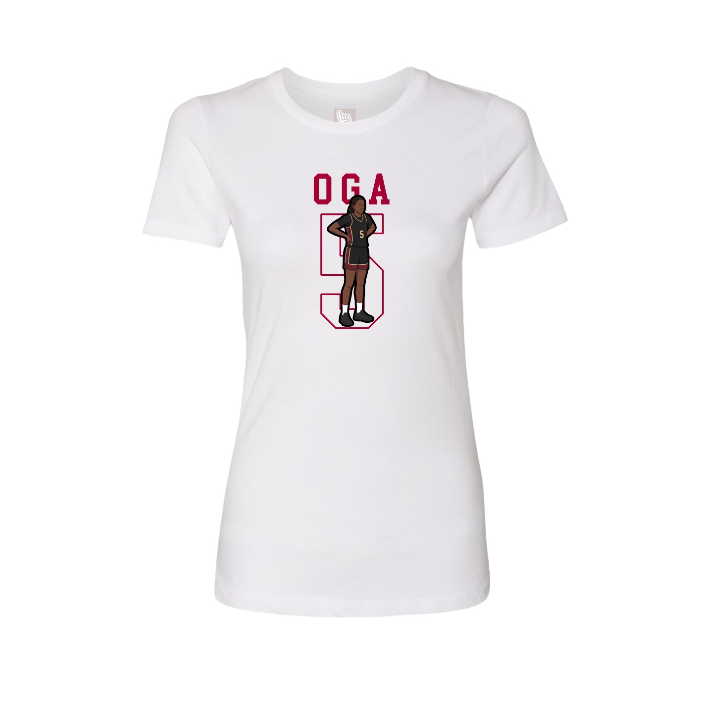 Fitted Women's Tee — Shirsey in White