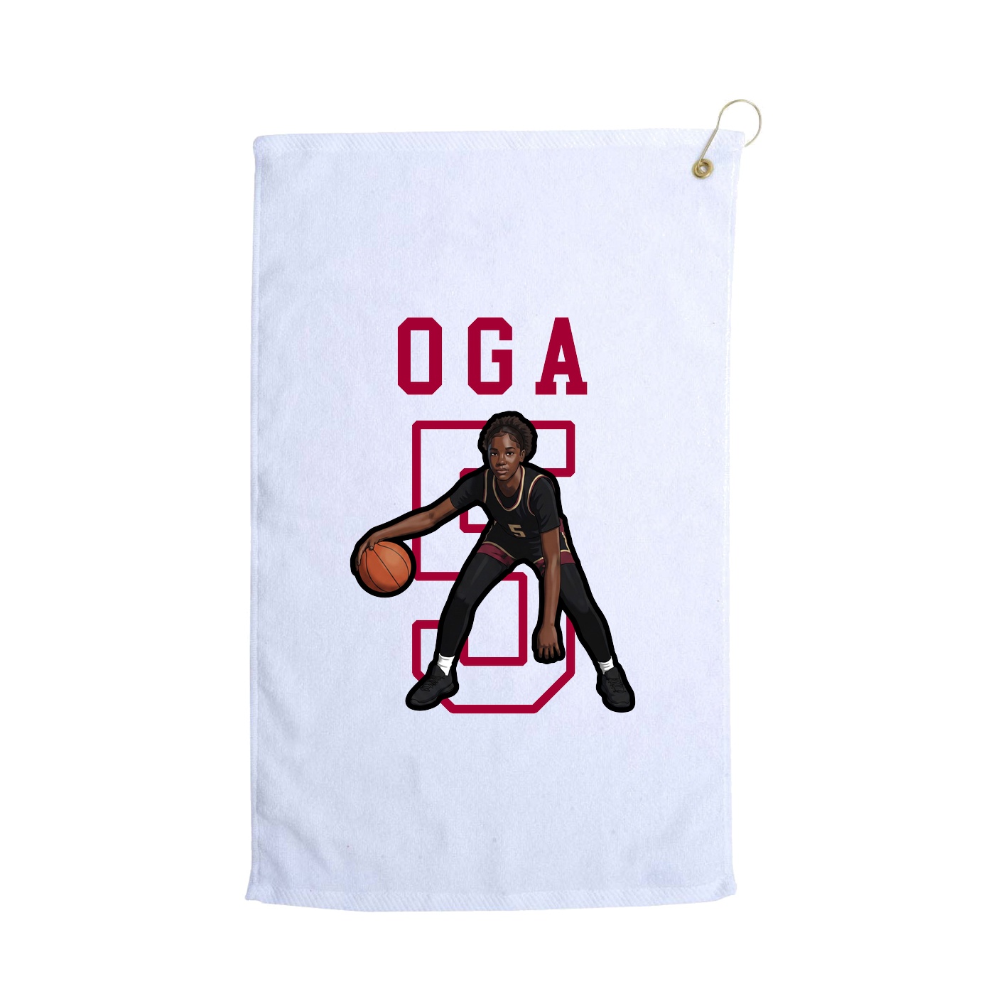Golf Towel — Shirsey in White