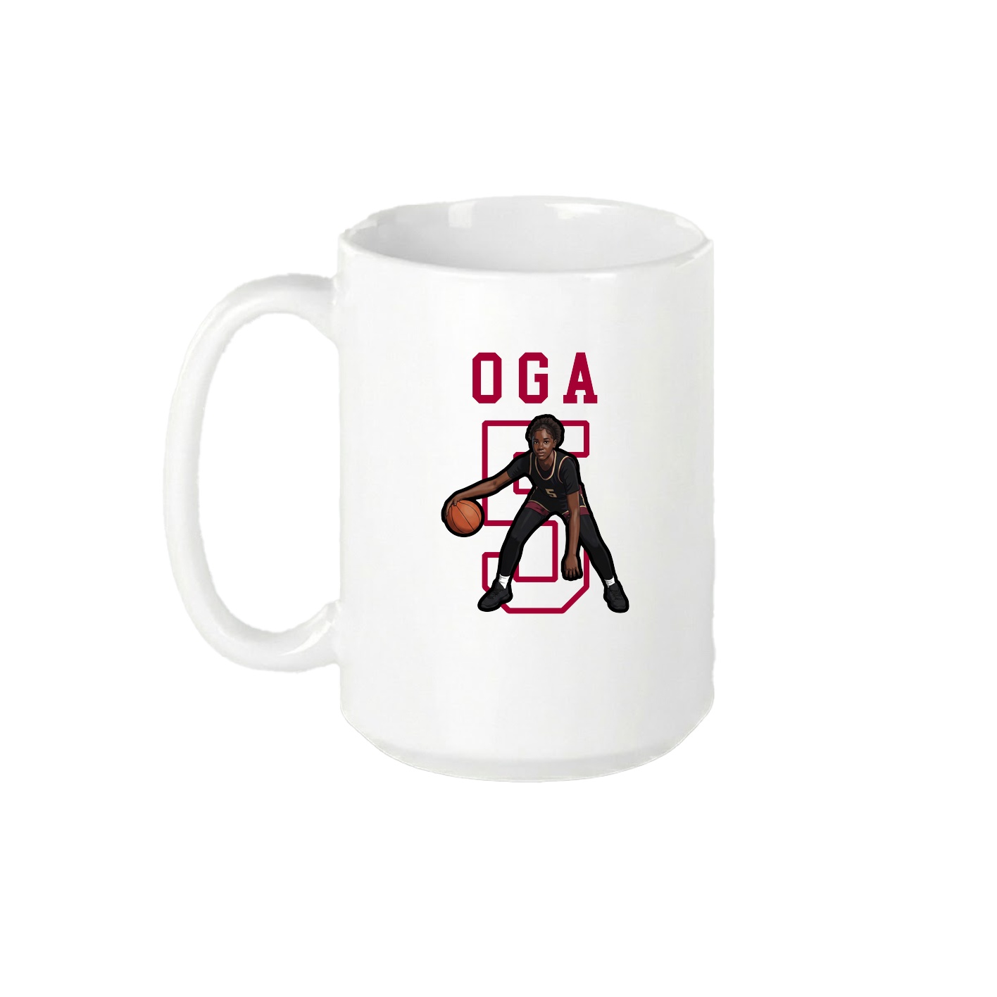 15oz Coffee Mug — Shirsey in White