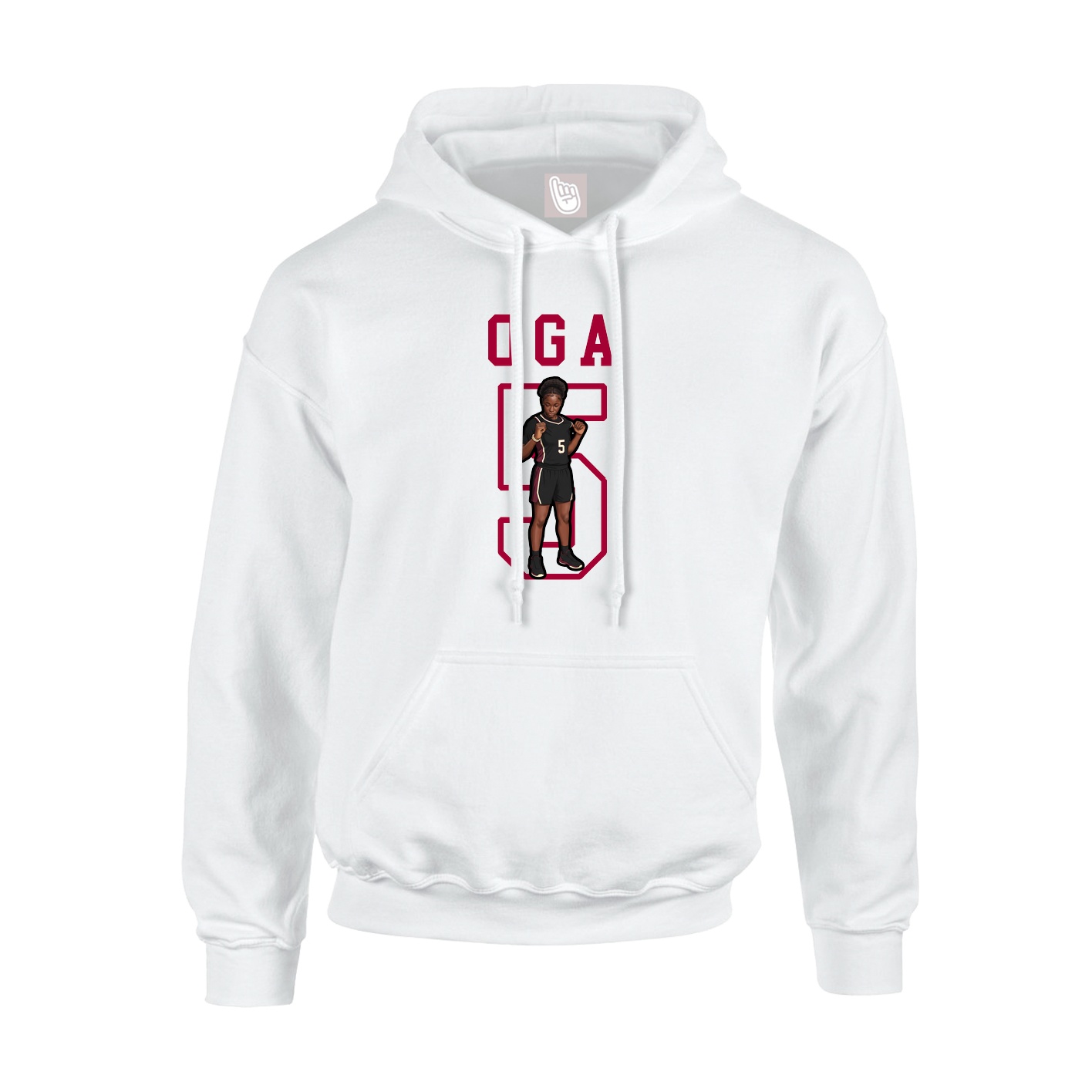 Youth Hoodie — Shirsey in White