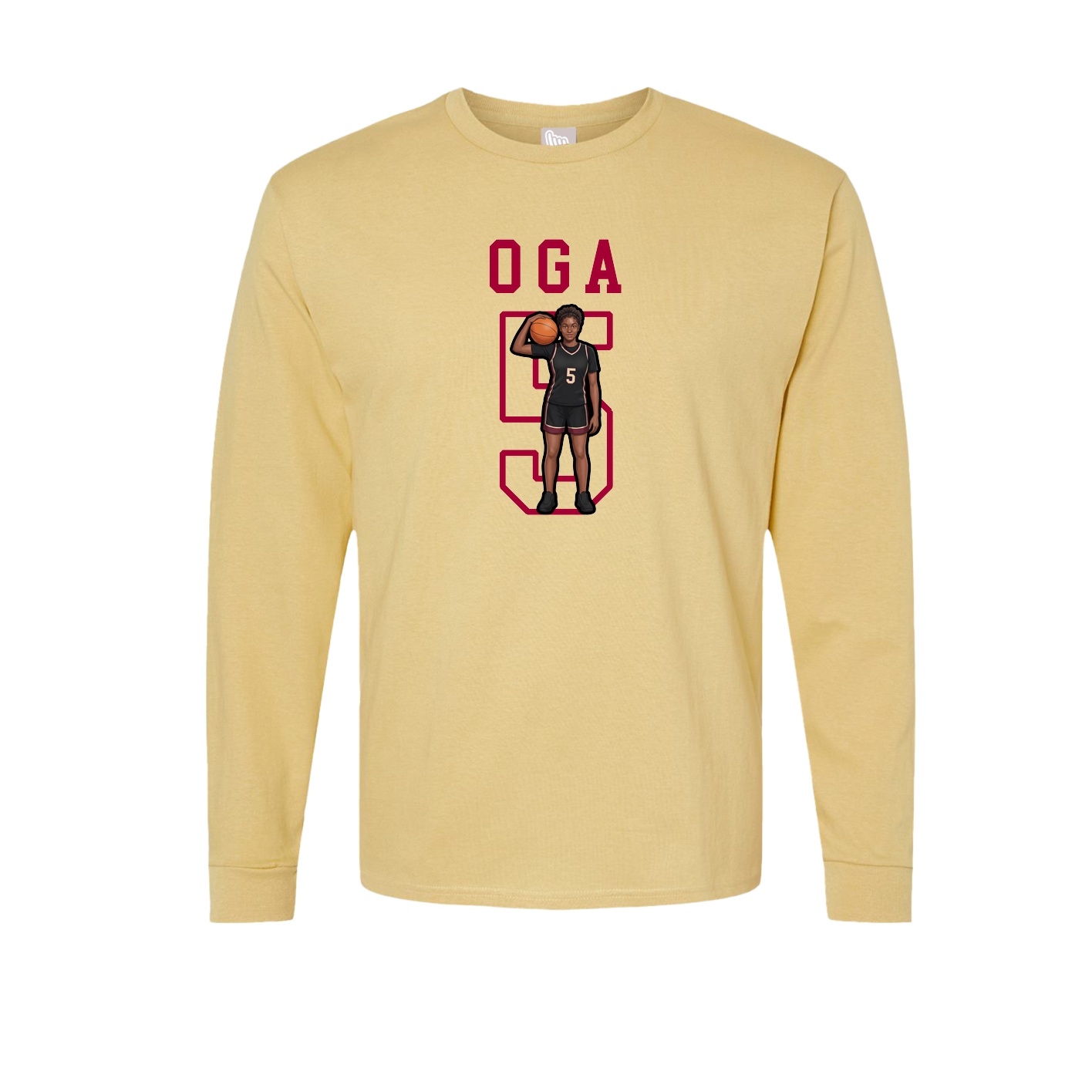 Long Sleeve Tee — Shirsey in Vegas Gold