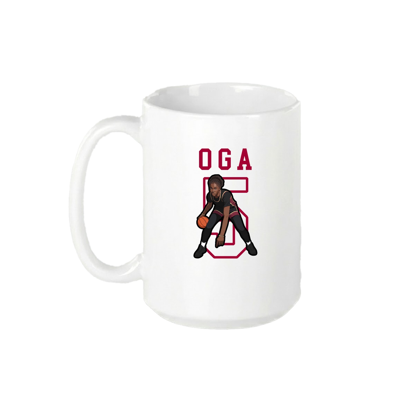 15oz Coffee Mug — Shirsey in White