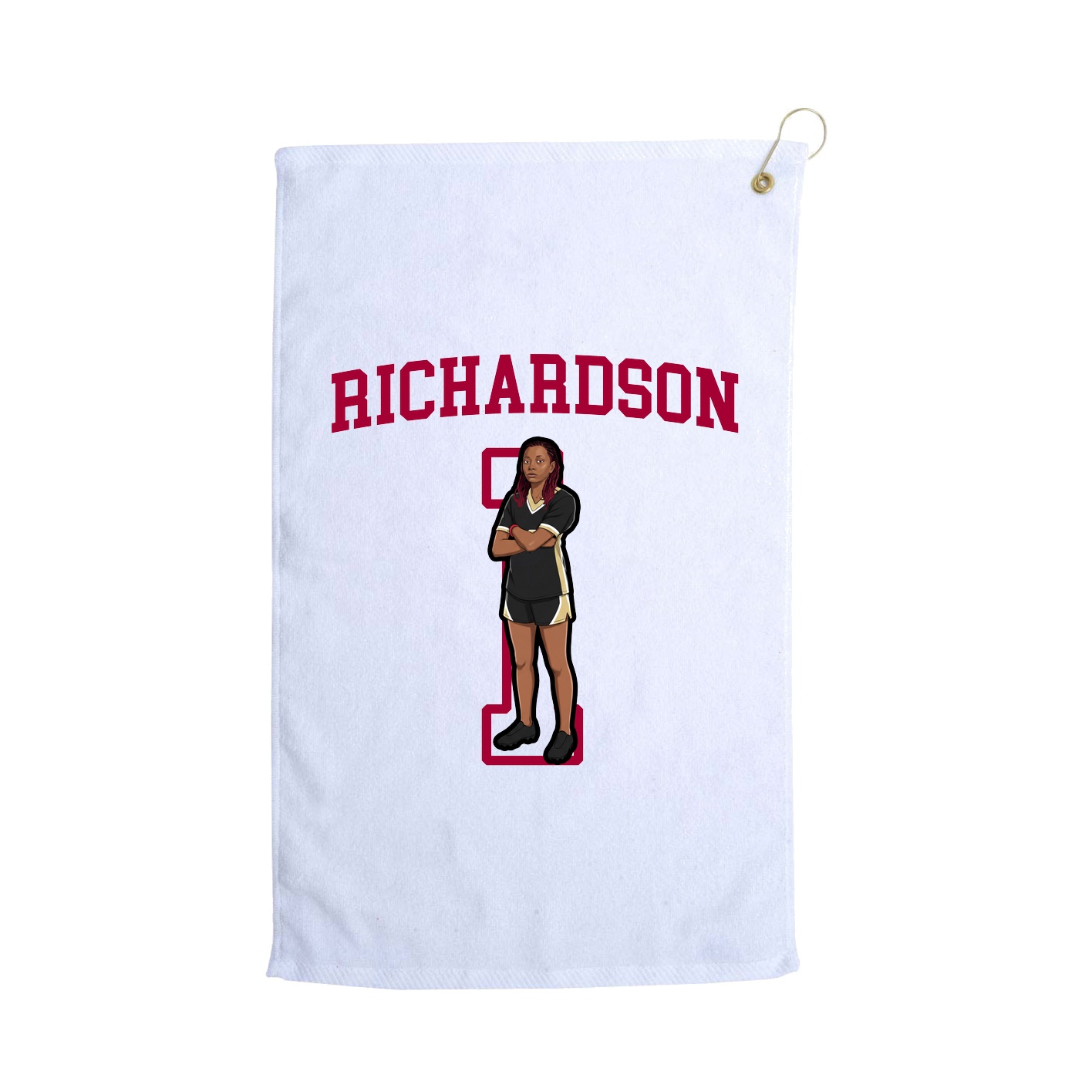 Golf Towel — Shirsey in White