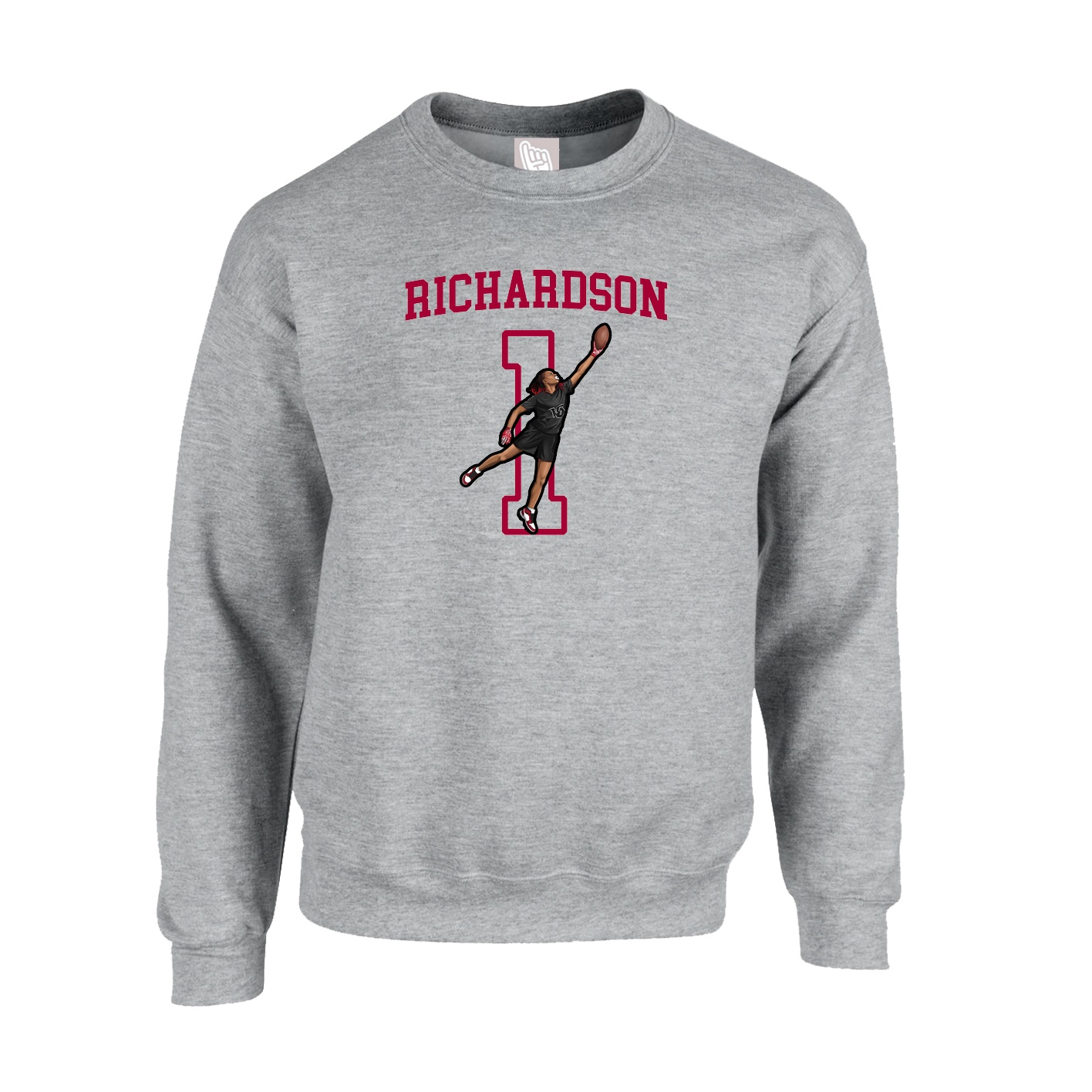 Fleece Crew — Shirsey in Grey