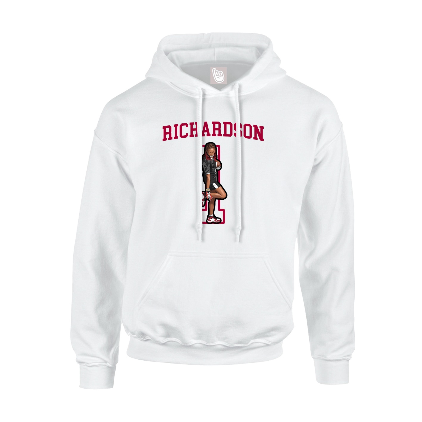 Youth Hoodie — Shirsey in White
