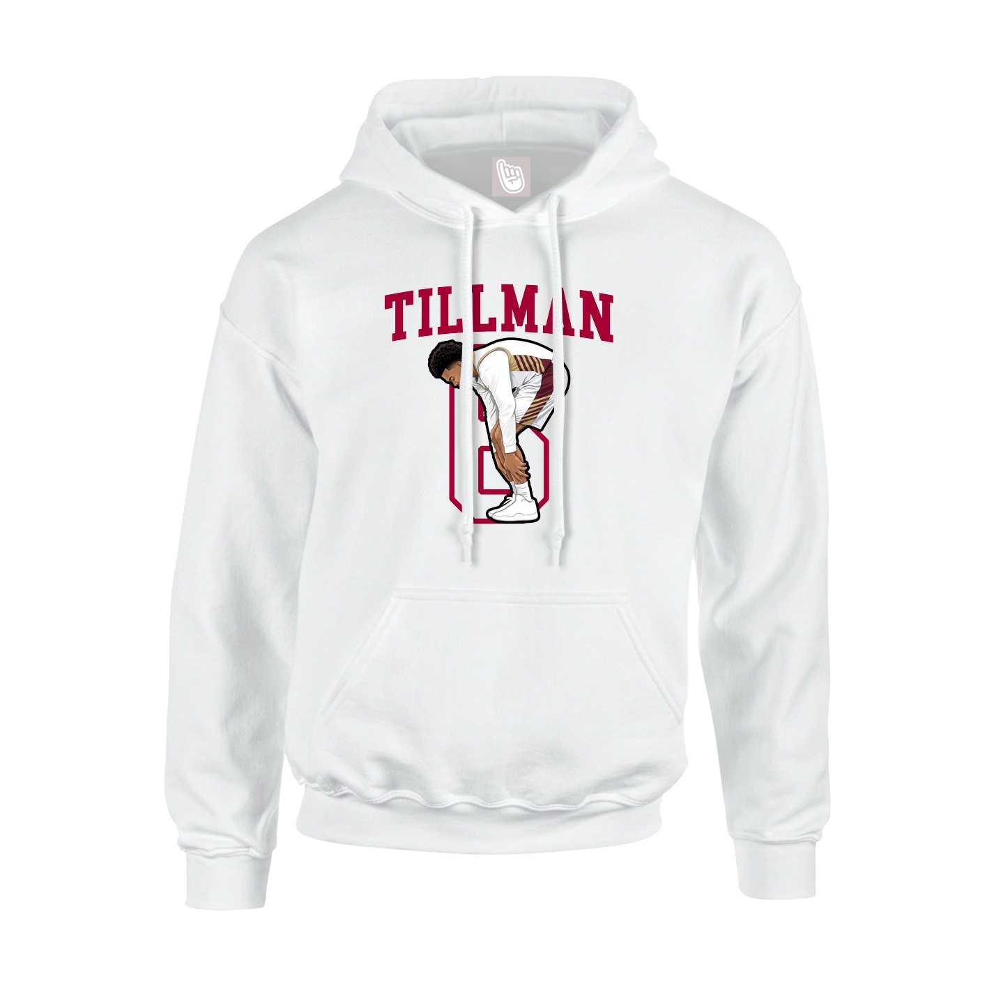 Hoodie — Shirsey in White